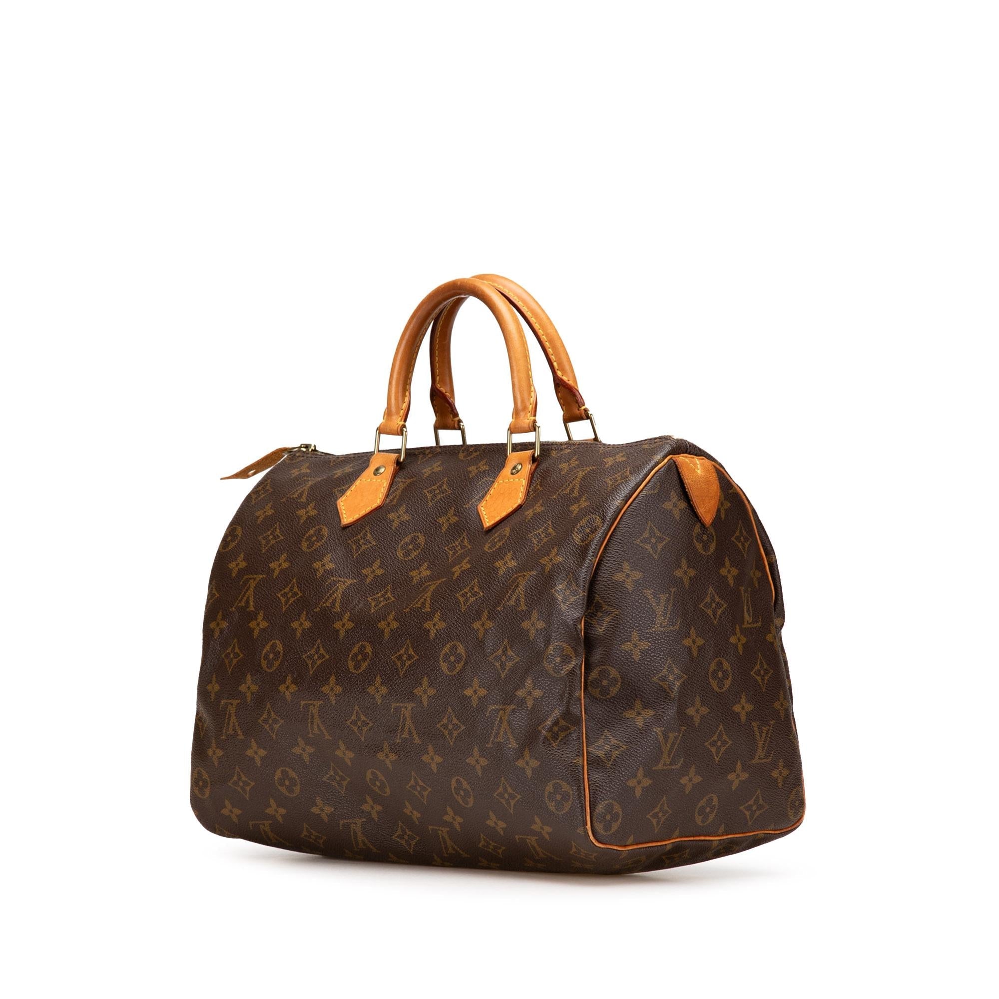 Louis Vuitton Monogram Speedy 35