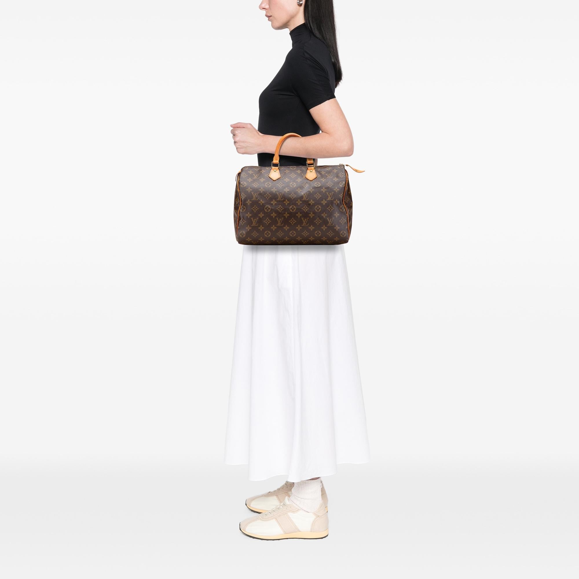 Louis Vuitton Monogram Speedy 35