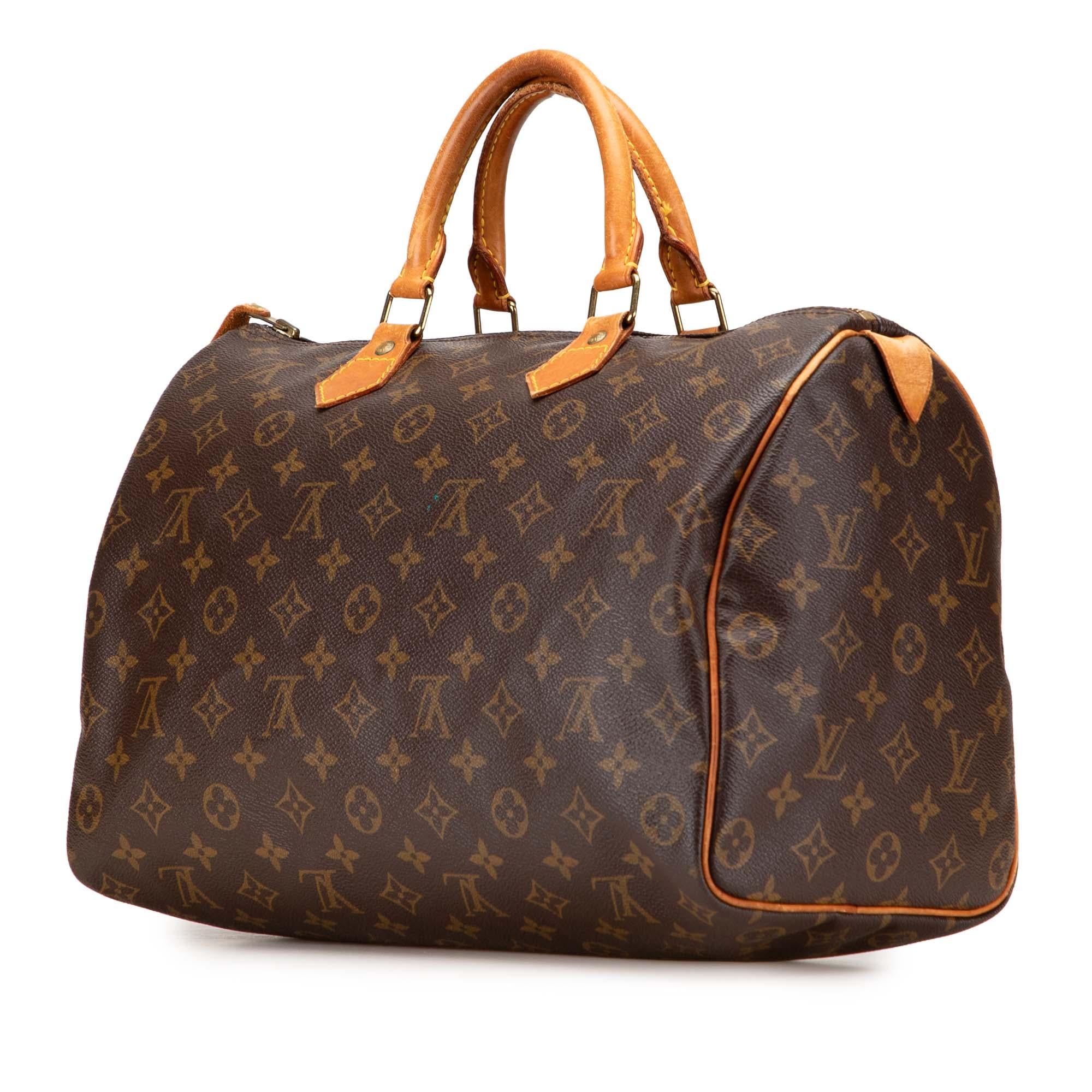 Louis Vuitton Monogram Speedy 35