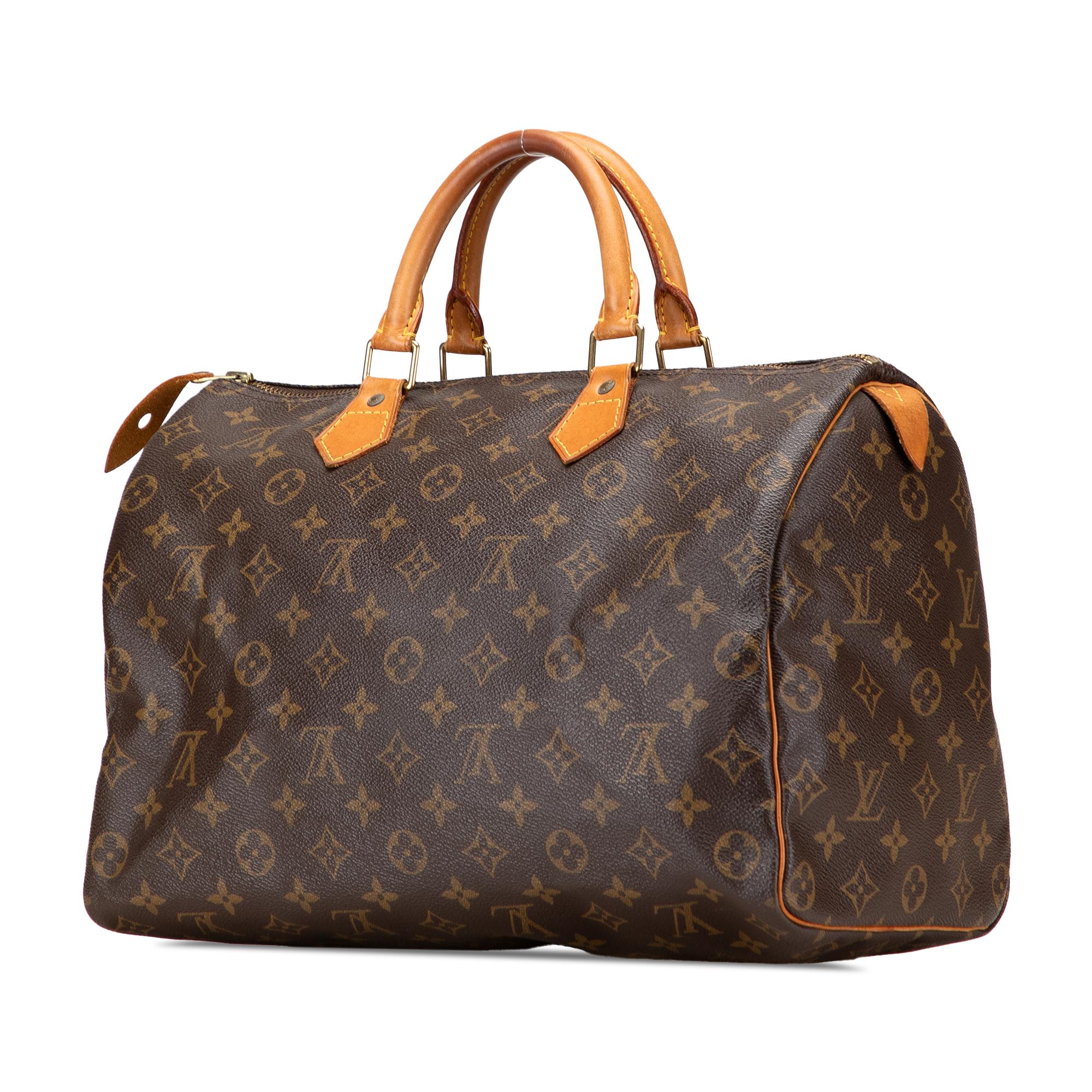 Louis Vuitton Monogram Speedy 35