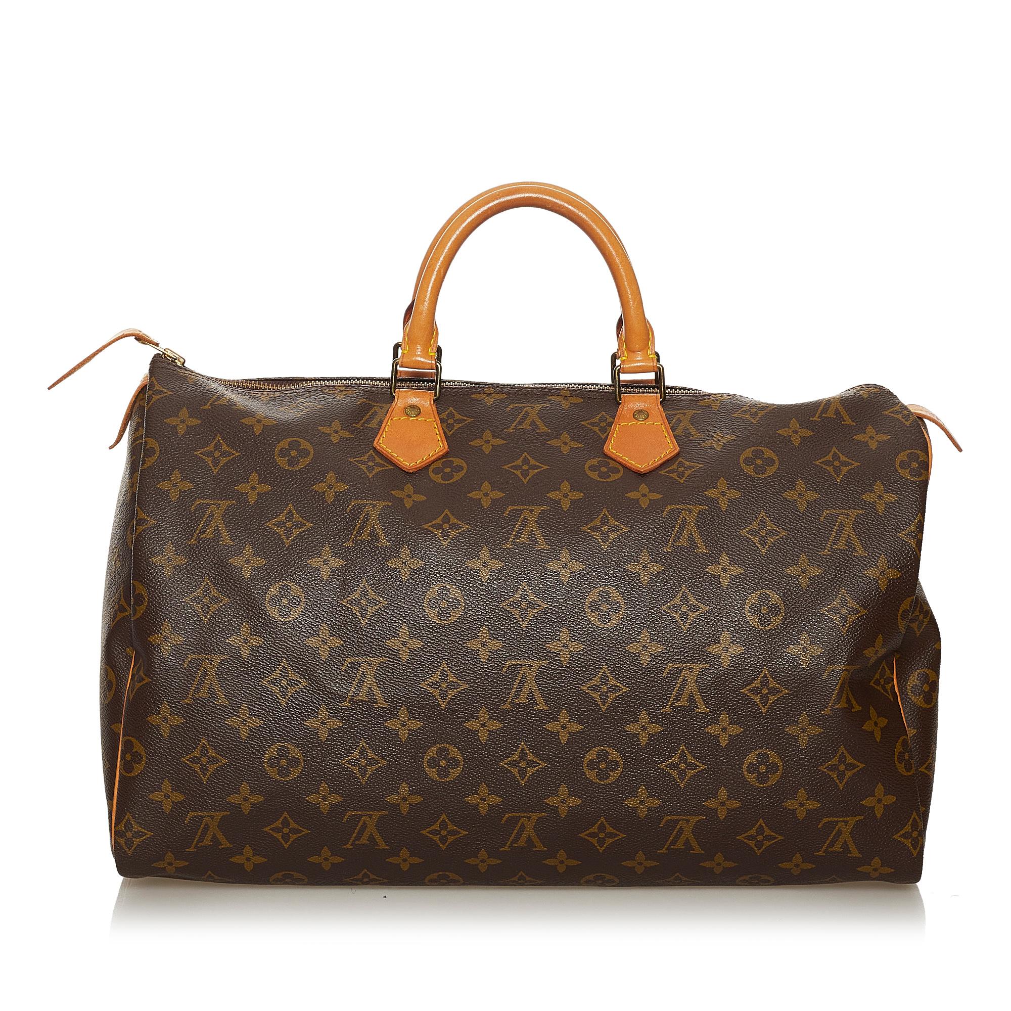 Louis Vuitton Monogram Speedy 40 (SHG-28649)