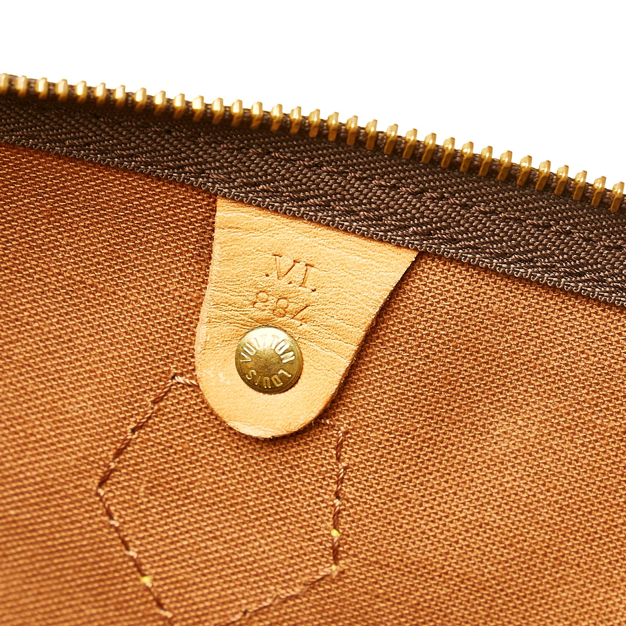 Louis Vuitton Monogram Speedy 40 (SHG-28649)