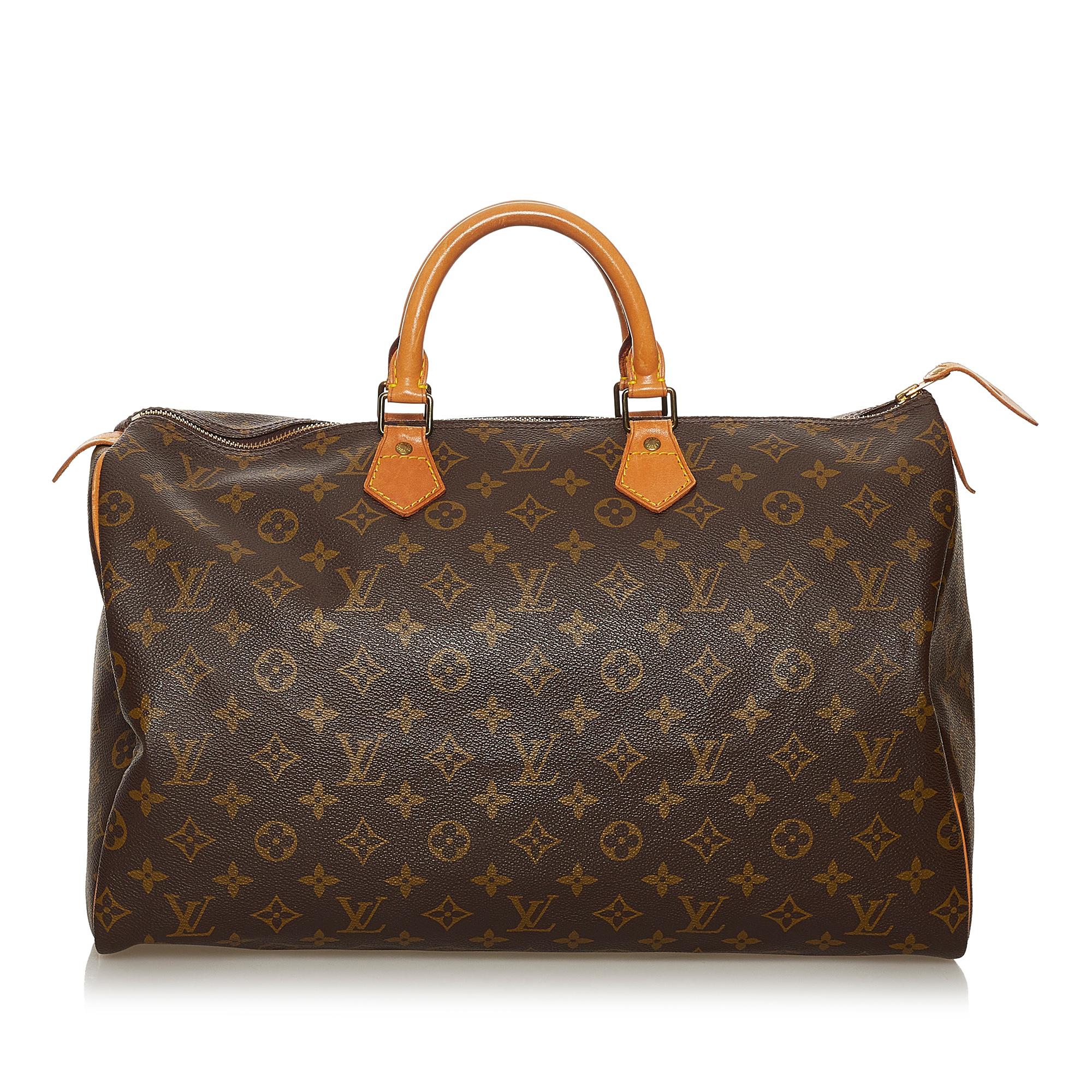 Louis Vuitton Monogram Speedy 40 (SHG-28649)