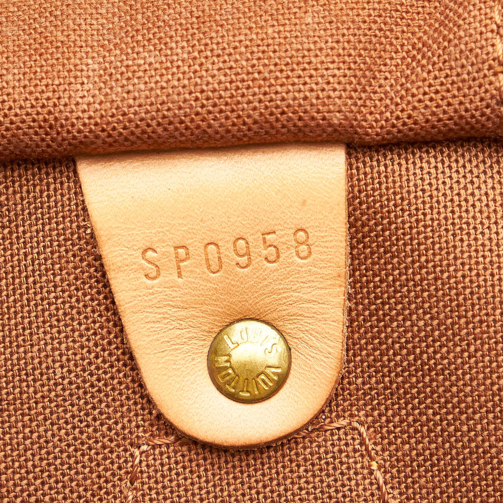 Louis Vuitton Monogram Speedy 40 (SHG-29781)