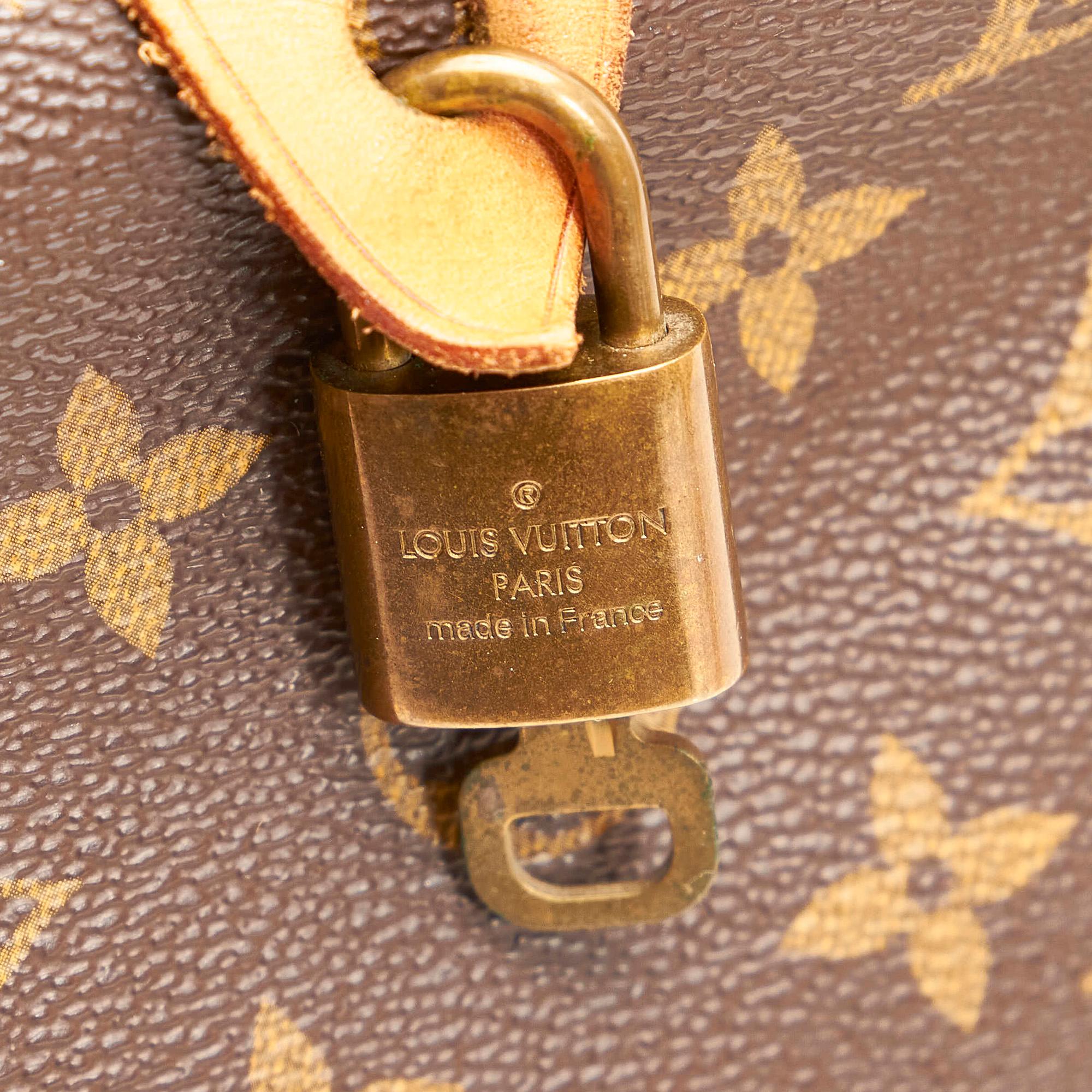 Louis Vuitton Monogram Speedy 40 (SHG-29781)