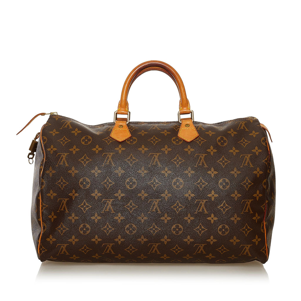 Louis Vuitton Monogram Speedy 40 (SHG-34515)