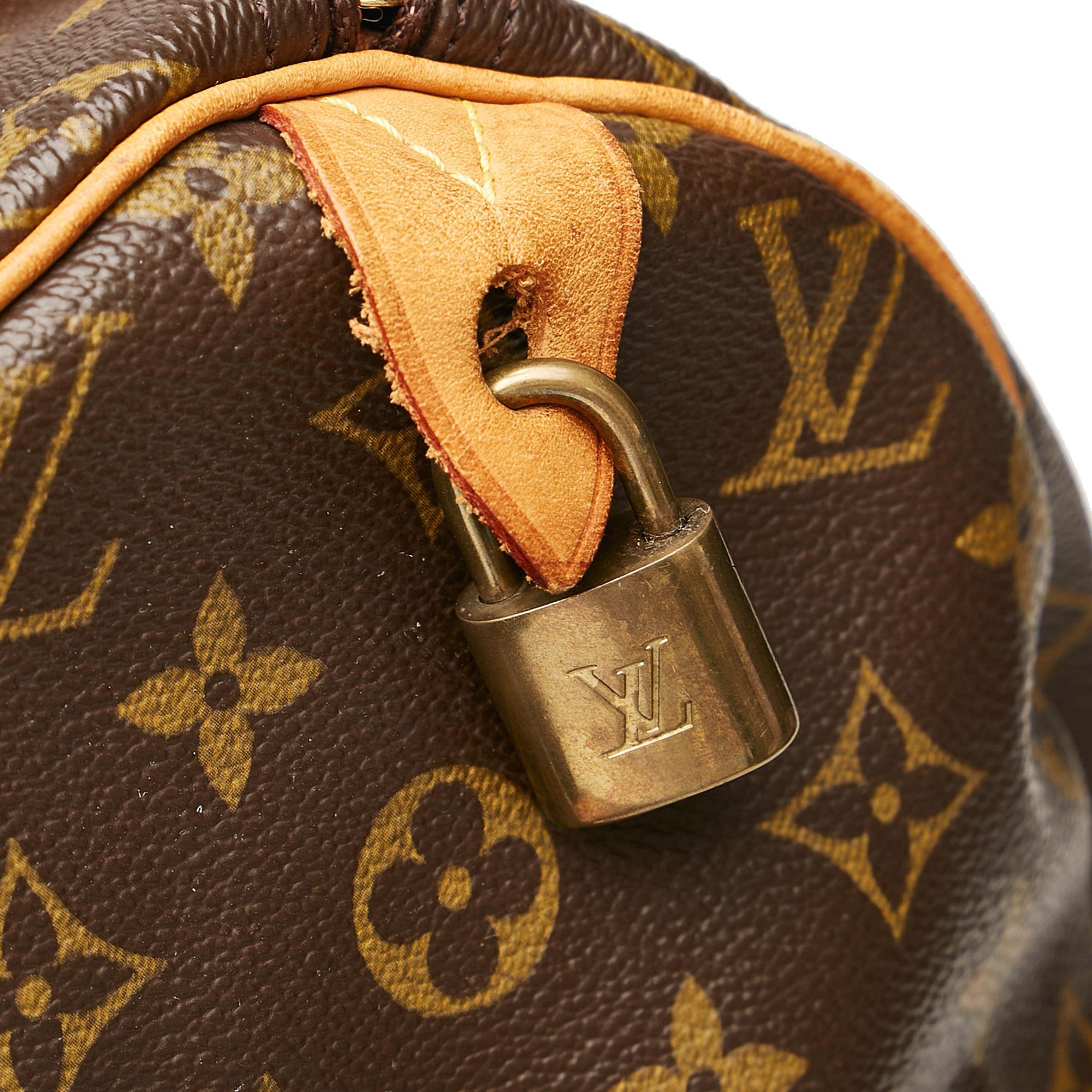 Louis Vuitton Monogram Speedy 40 (SHG-35697)