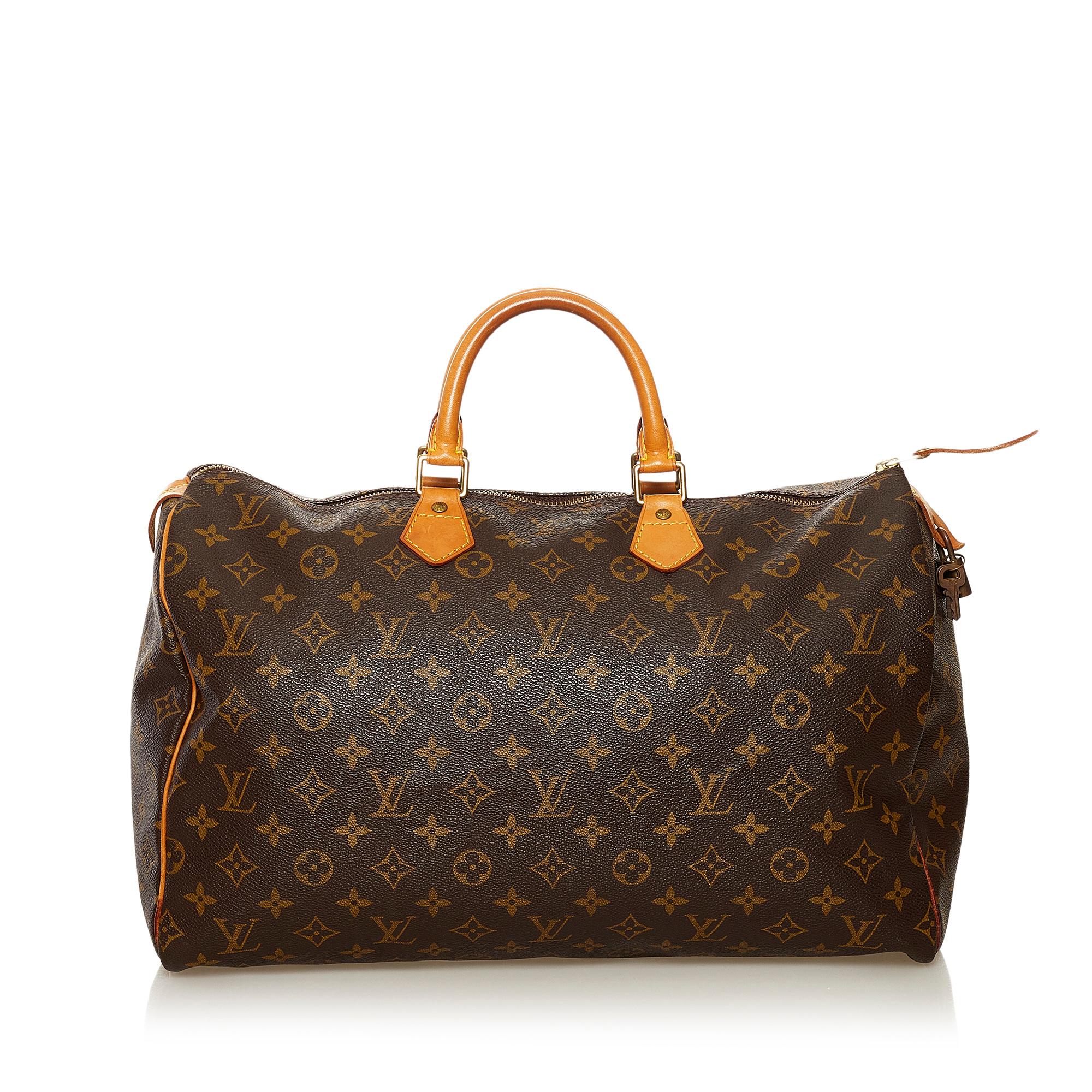 Louis Vuitton Monogram Speedy 40 (SHG-36276)