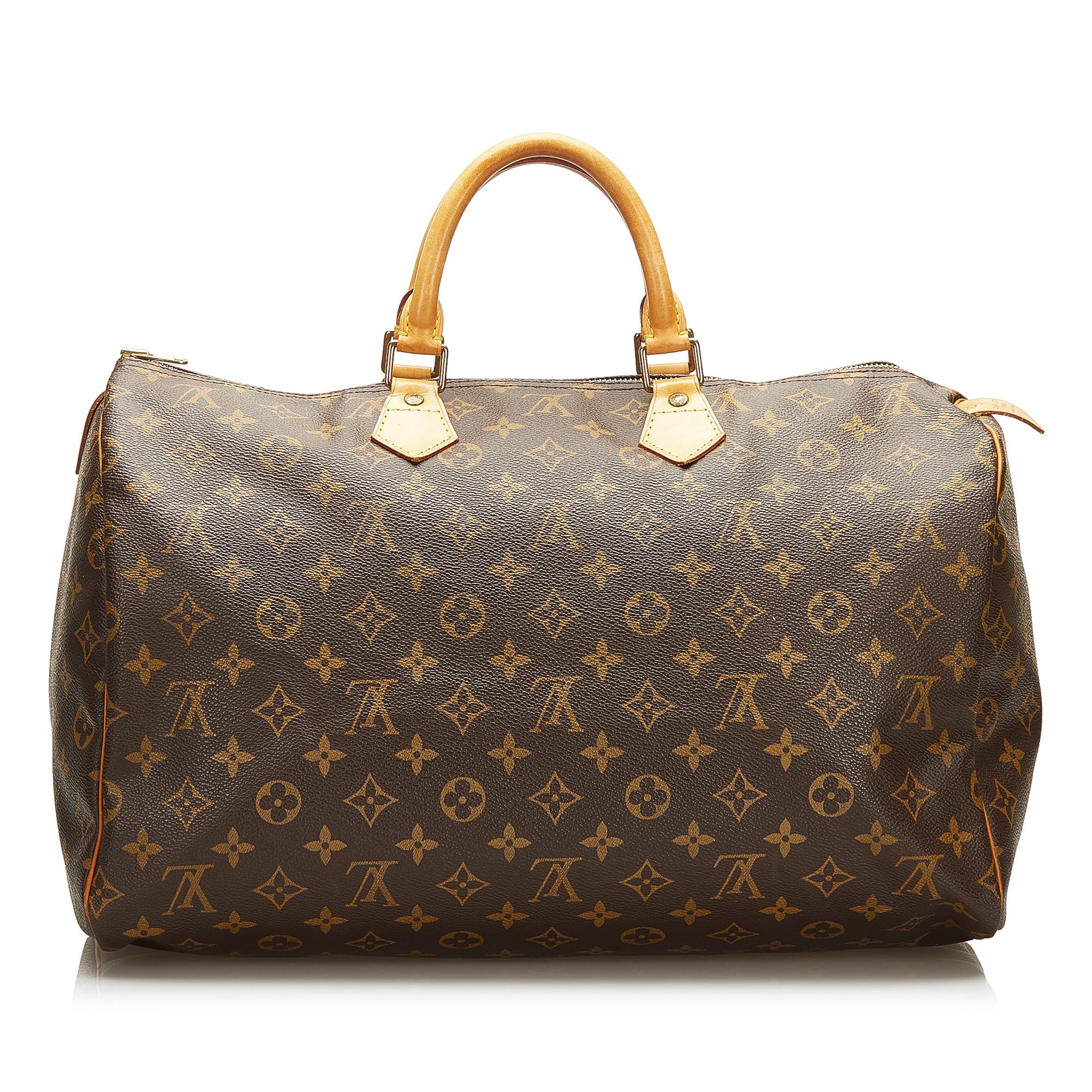 Louis Vuitton Monogram Speedy 40 (SHG-36888)