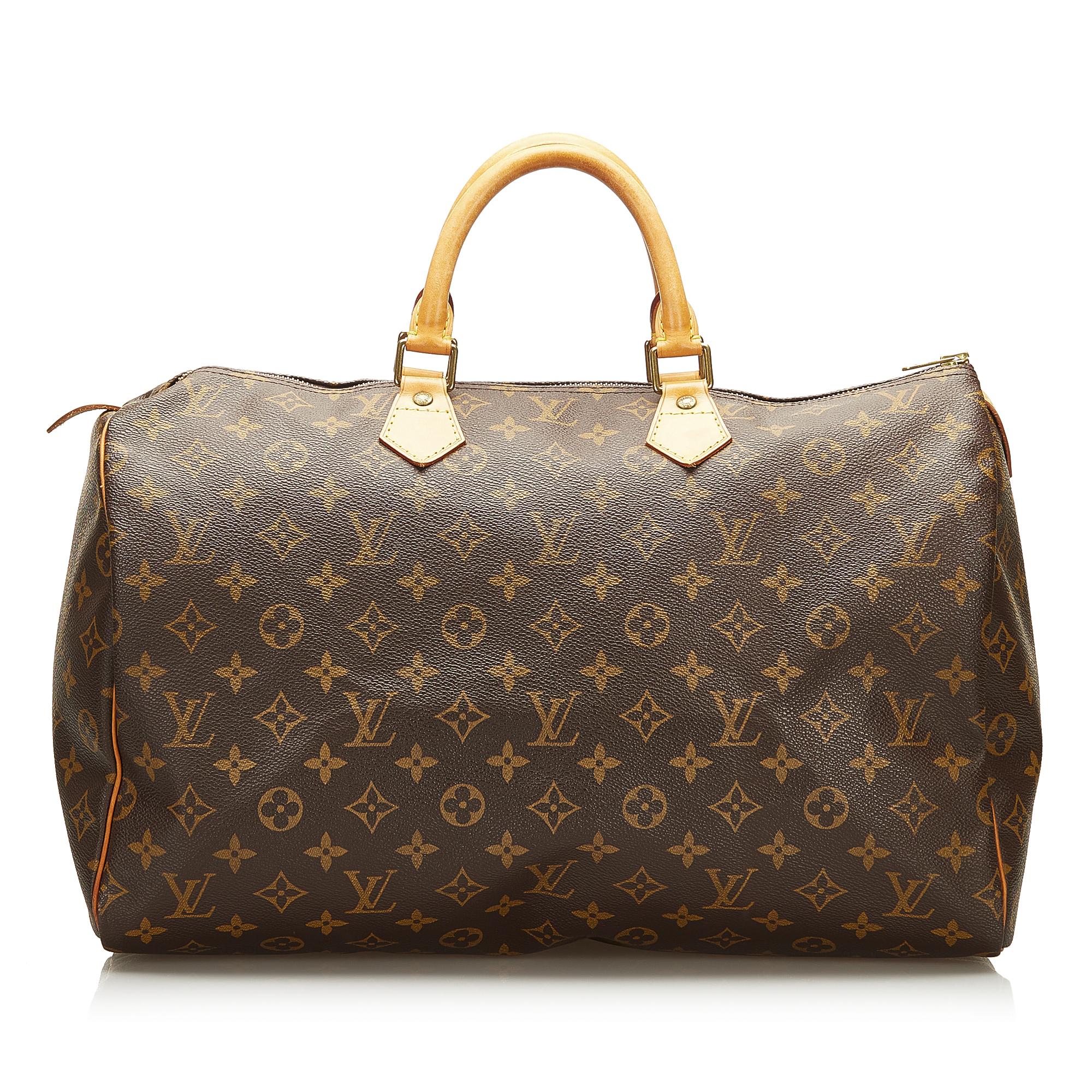 Louis Vuitton Monogram Speedy 40 (SHG-36888)