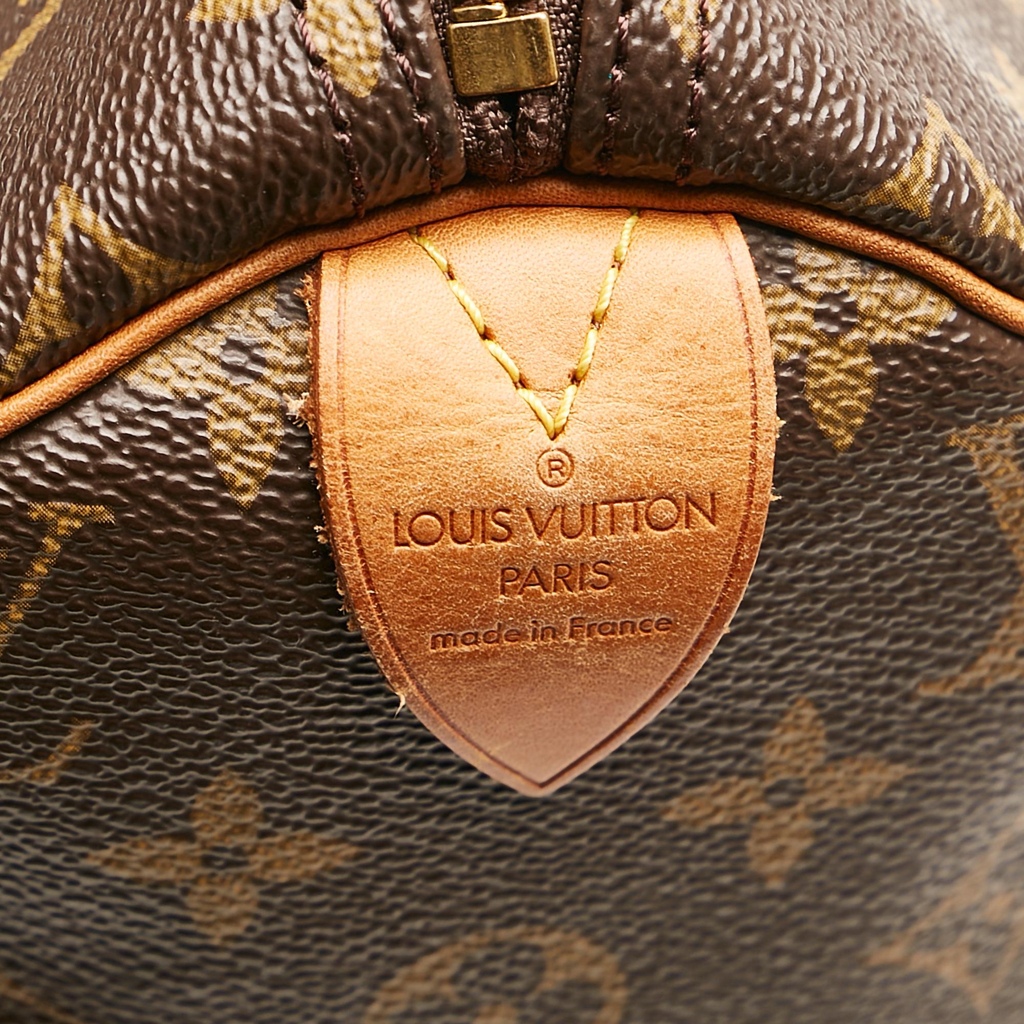 Louis Vuitton Monogram Speedy 40 (SHG-36888)