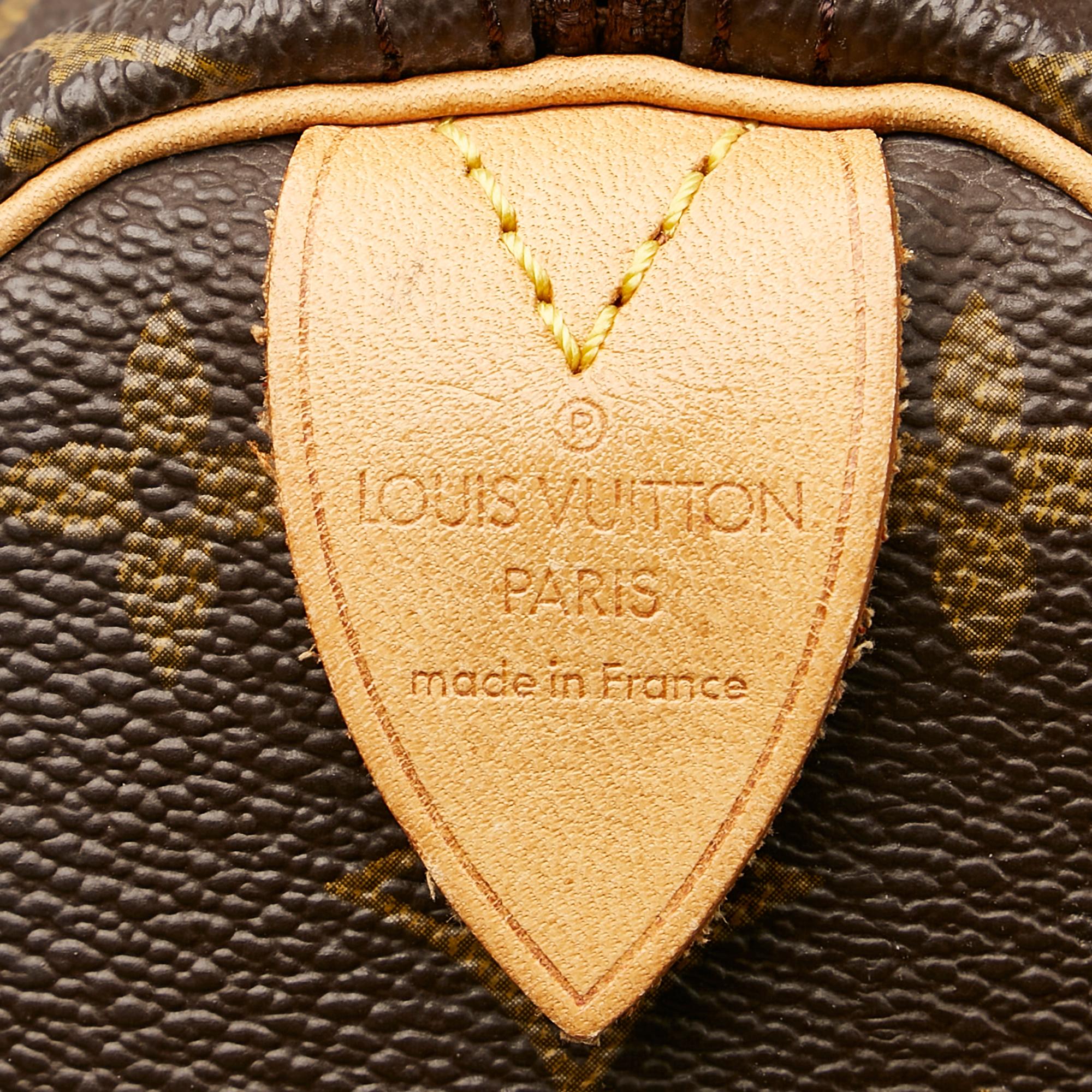 Louis Vuitton Monogram Speedy 40 (SHG-37000)