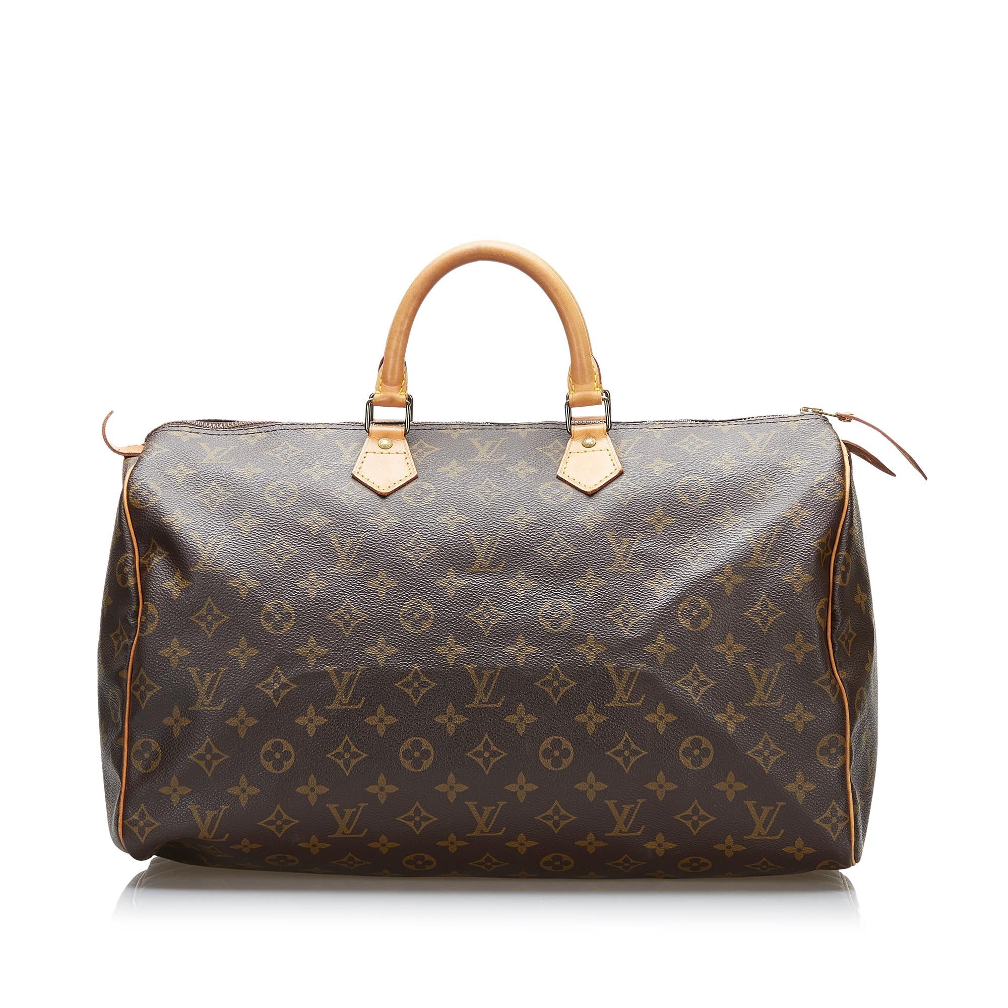 Louis Vuitton Monogram Speedy 40 (SHG-37059)