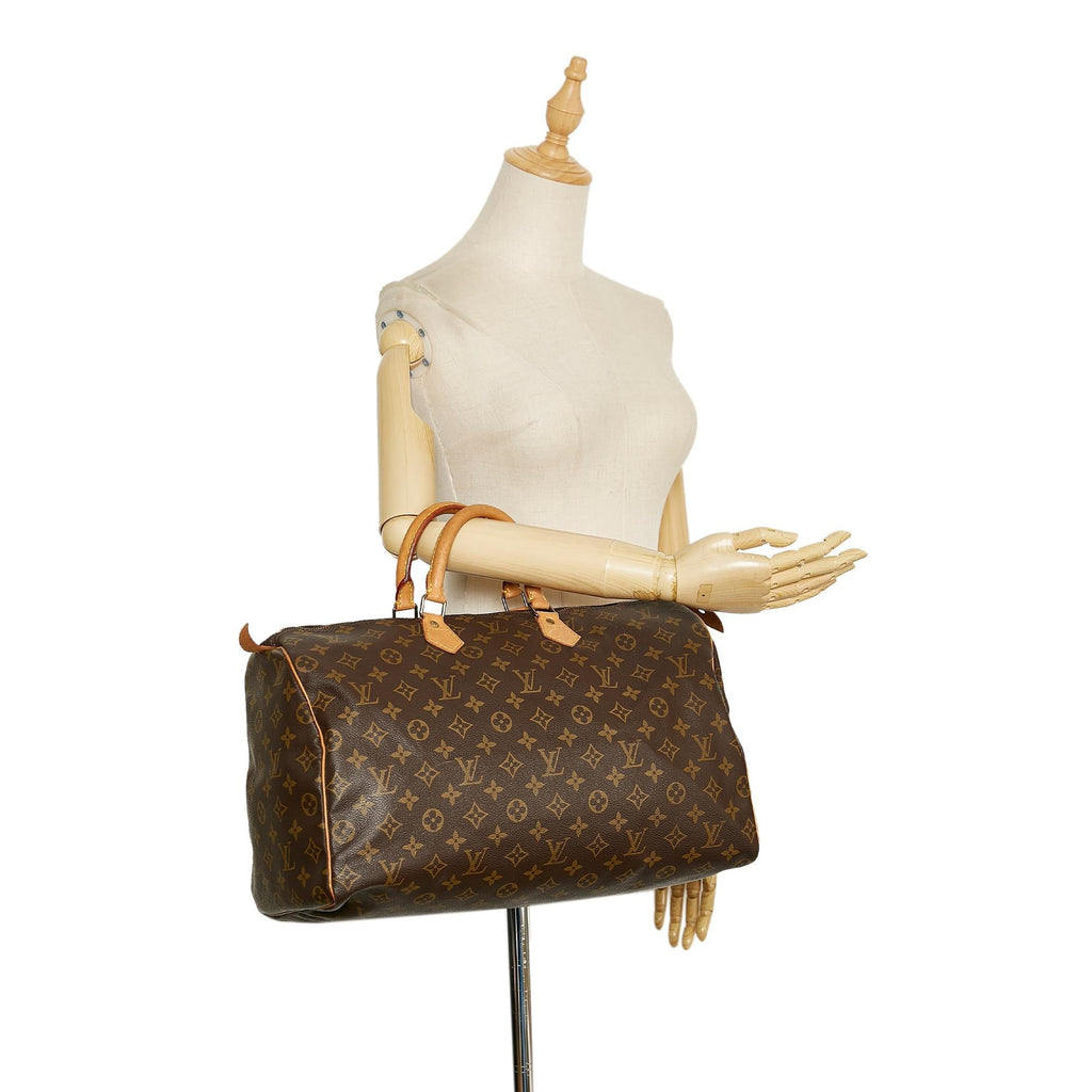 Louis Vuitton Monogram Speedy 40 (SHG-37059)