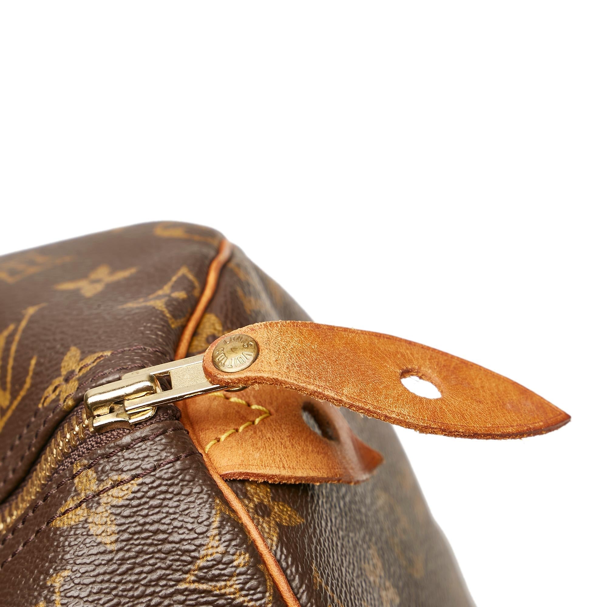 Louis Vuitton Monogram Speedy 40 (SHG-37288)