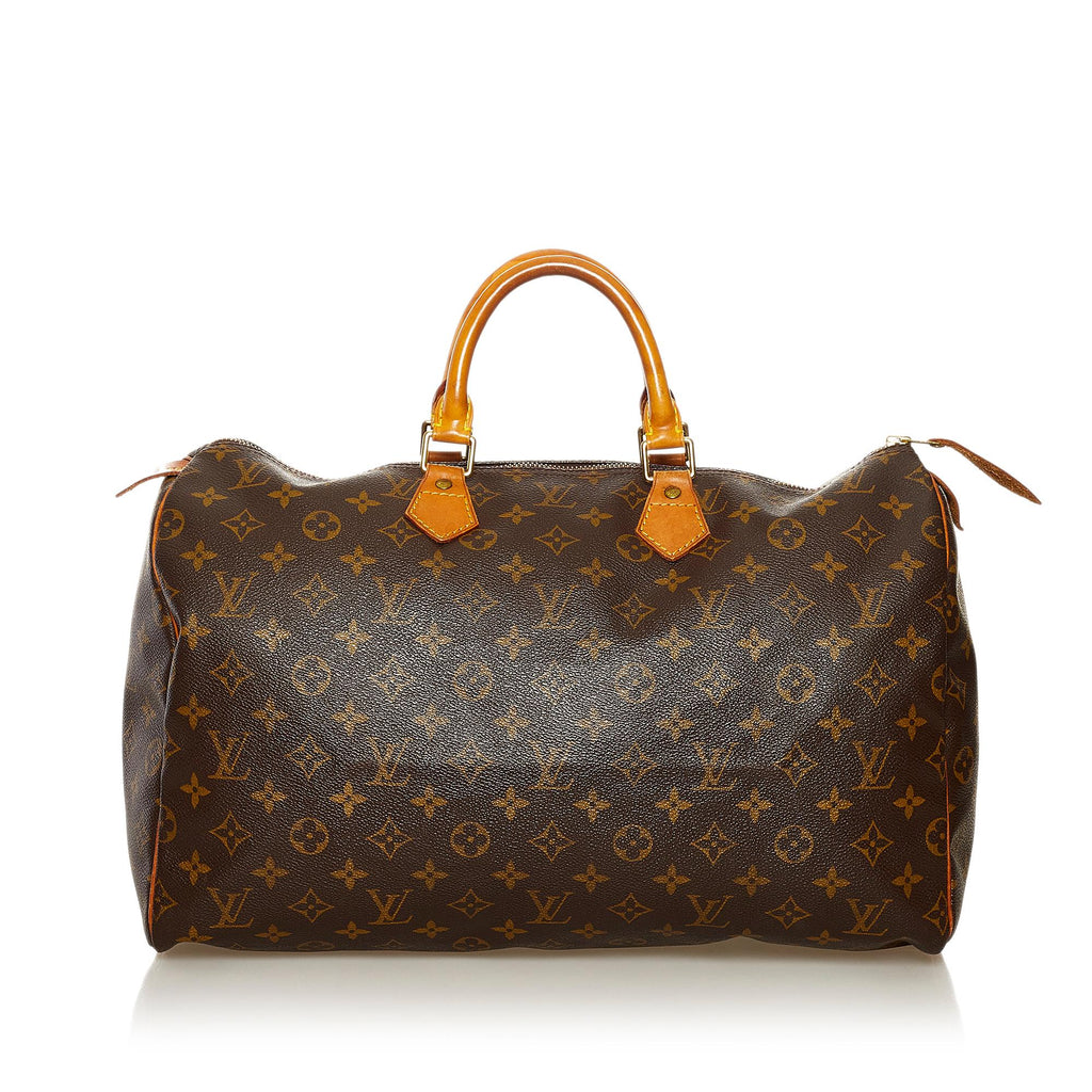 Louis Vuitton Monogram Speedy 40 (SHG-37288)