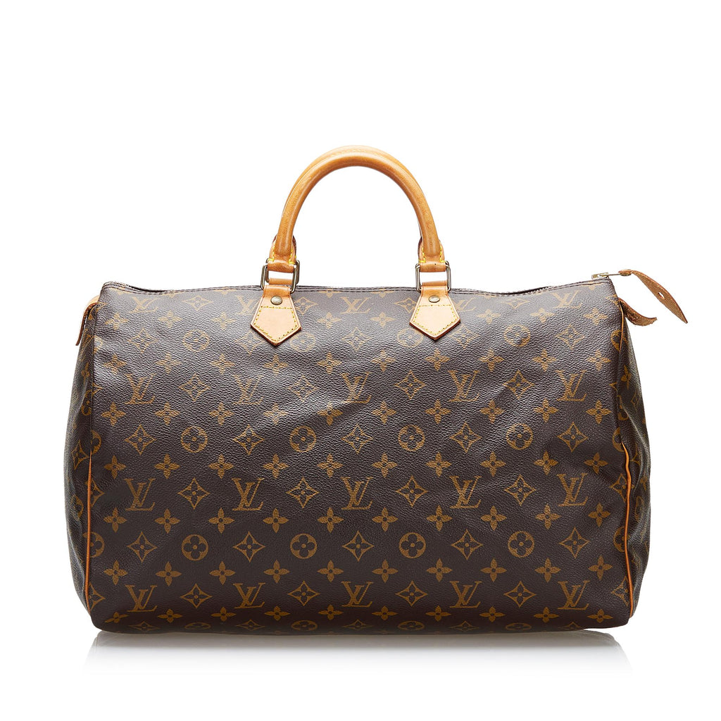 Louis Vuitton Monogram Speedy 40 (SHG-37525)