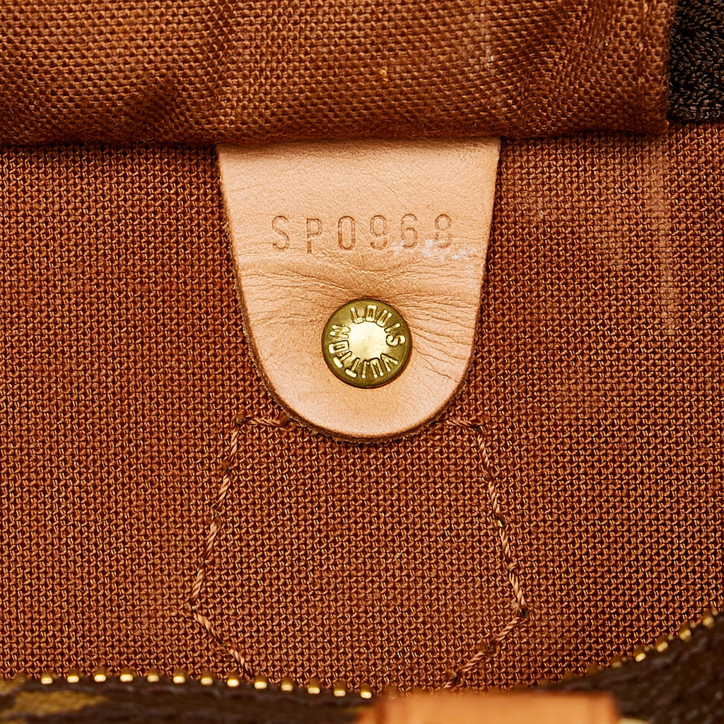 Louis Vuitton Monogram Speedy 40 (SHG-37856)