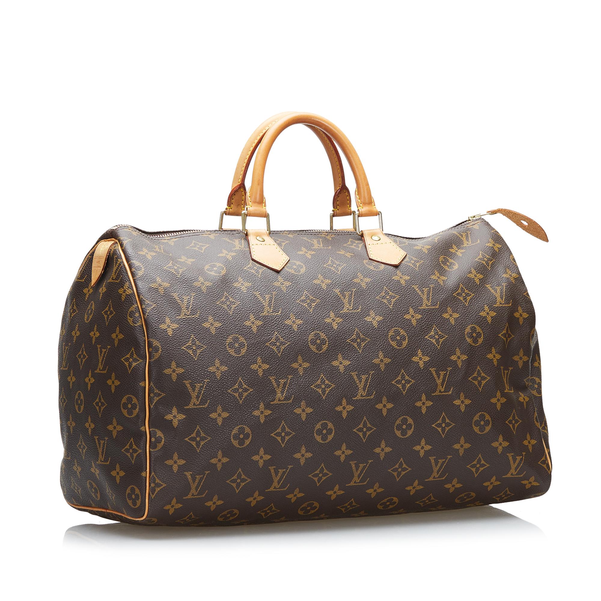Louis Vuitton Monogram Speedy 40 (SHG-LZodDI)