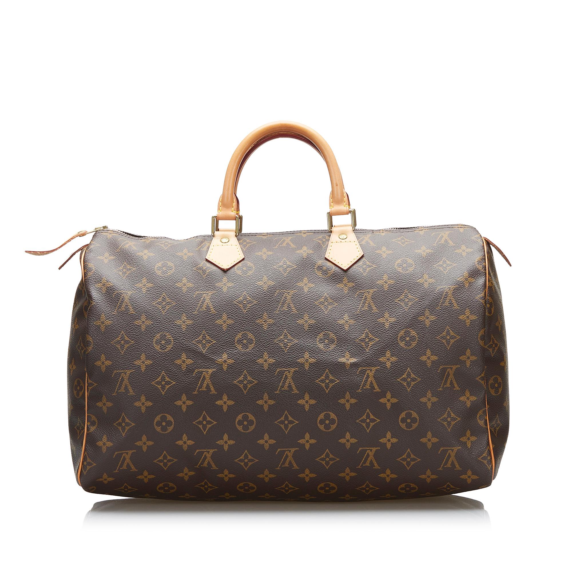 Louis Vuitton Monogram Speedy 40 (SHG-56VMyN)