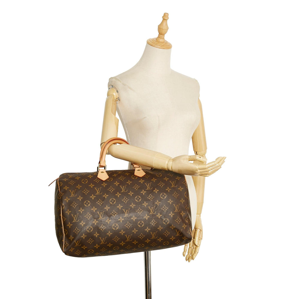 Louis Vuitton Monogram Speedy 40 (SHG-56VMyN)