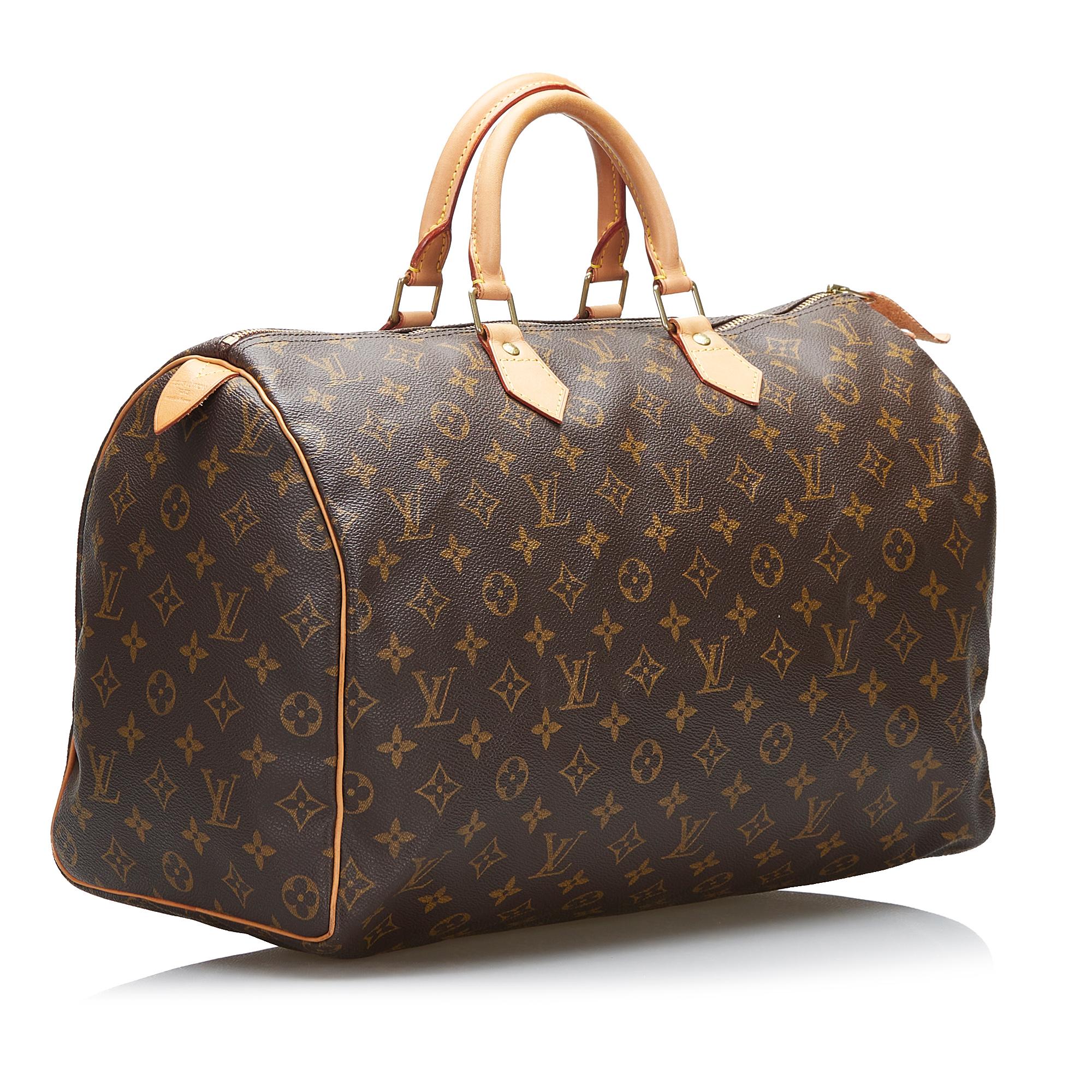 Louis Vuitton Monogram Speedy 40 (SHG-56VMyN)