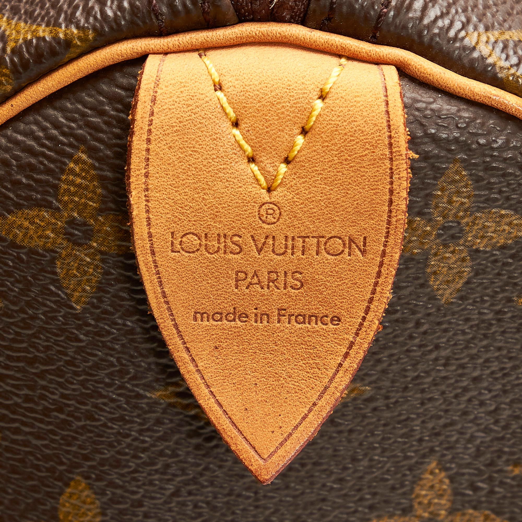 Louis Vuitton Monogram Speedy 40 (SHG-OfMuC3)