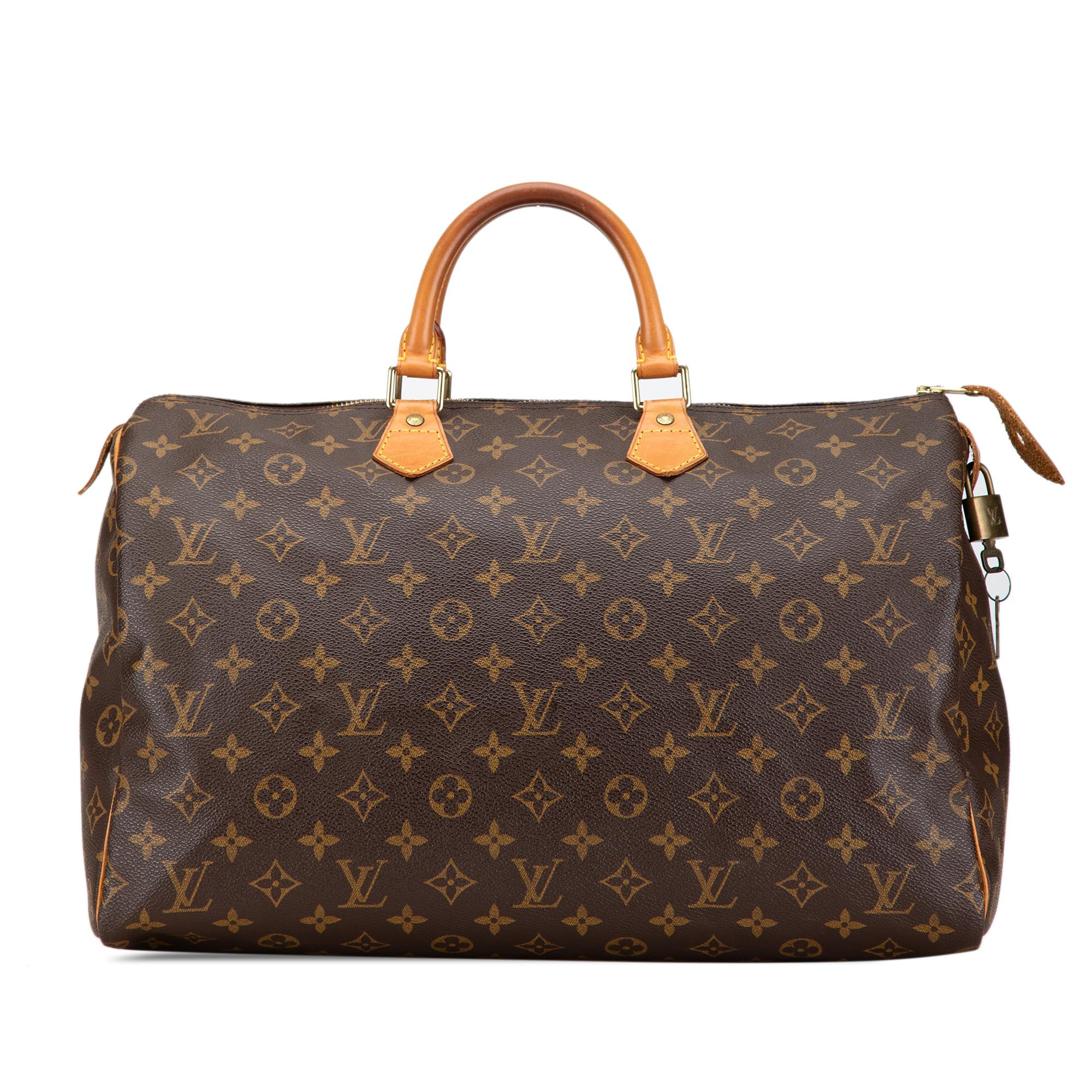 Louis Vuitton Monogram Speedy 40 (SHG-qTBJTL)