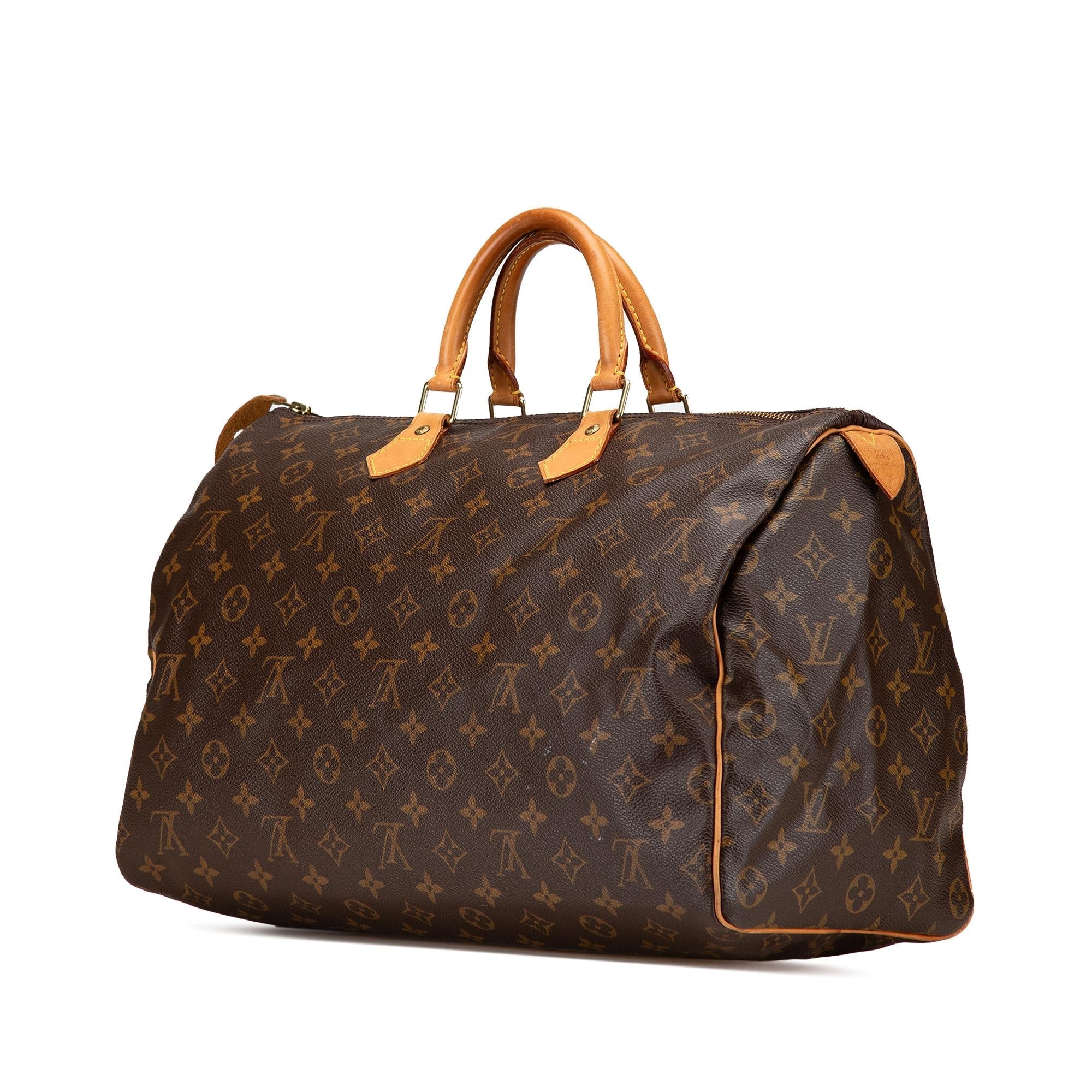 Louis Vuitton Monogram Speedy 40 (SHG-AmsUwQ)