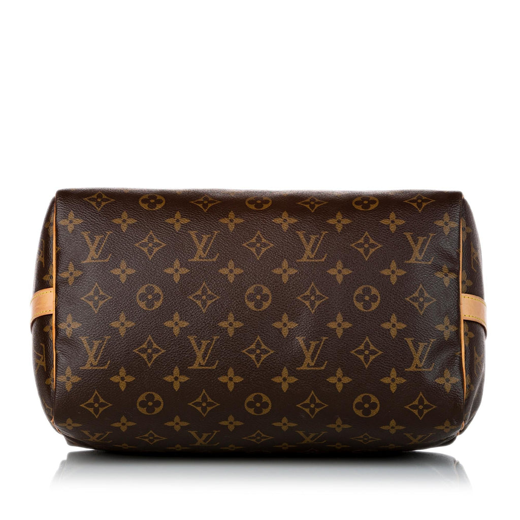 Louis Vuitton Monogram Speedy Bandouliere 30 (SHG-30442)