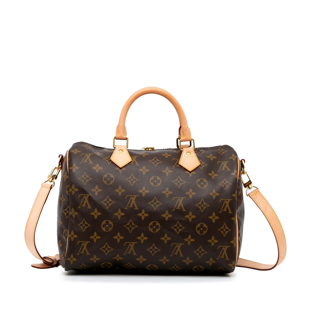 Louis Vuitton Monogram Speedy Bandouliere 30 (SHG-ab1Gp5)
