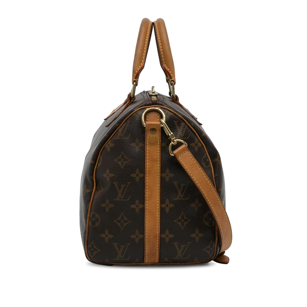 Louis Vuitton Monogram Speedy Bandouliere 30 (SHG-pqCYm0)