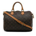 Louis Vuitton Monogram Speedy Bandouliere 30 (SHG-pqCYm0)