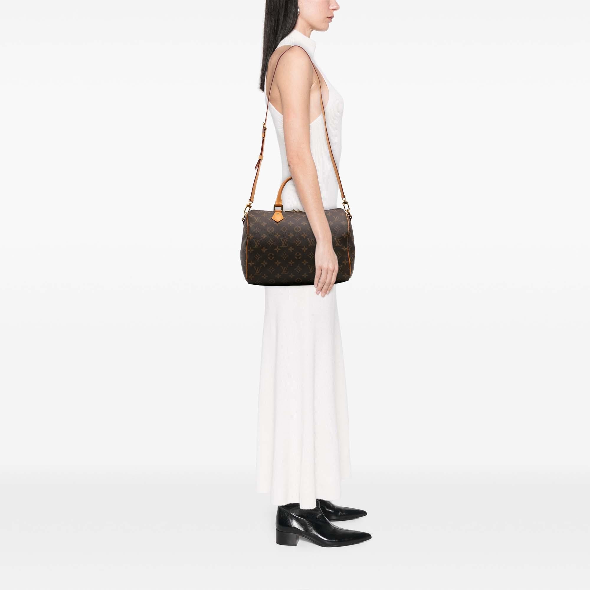 Louis Vuitton Monogram Speedy Bandouliere 30