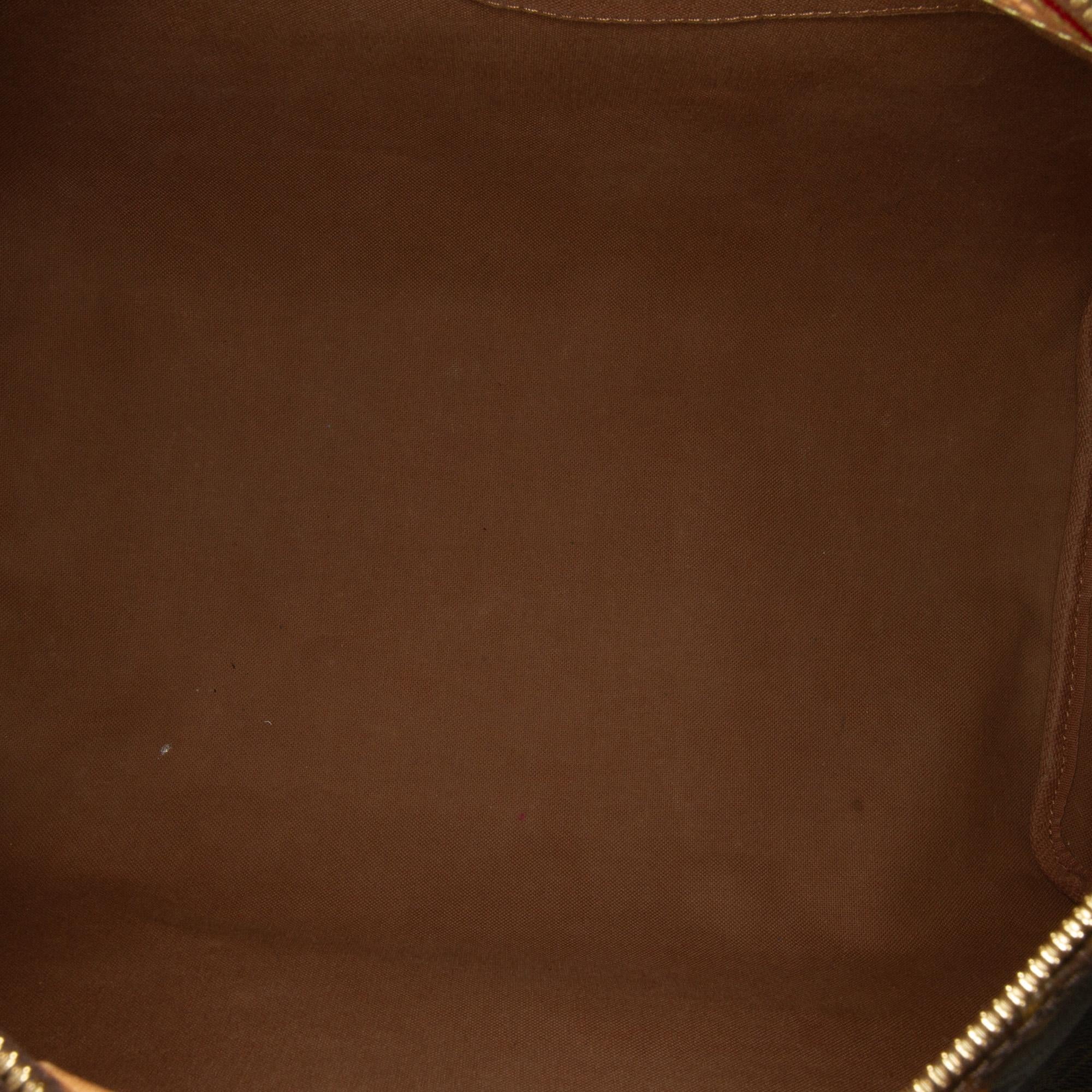 Louis Vuitton Monogram Speedy Bandouliere 35 (SHG-304d3l)
