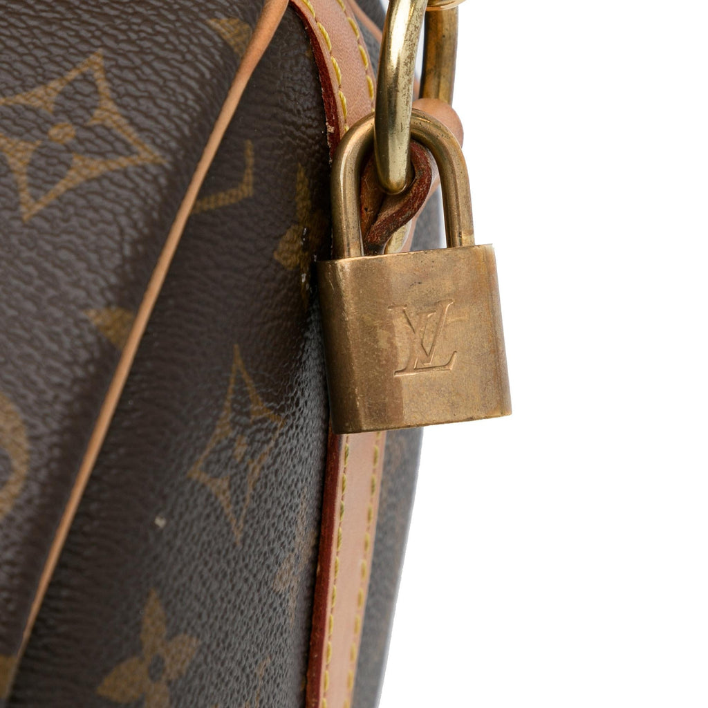 Louis Vuitton Monogram Speedy Bandouliere 35 (SHG-8GGbtI)