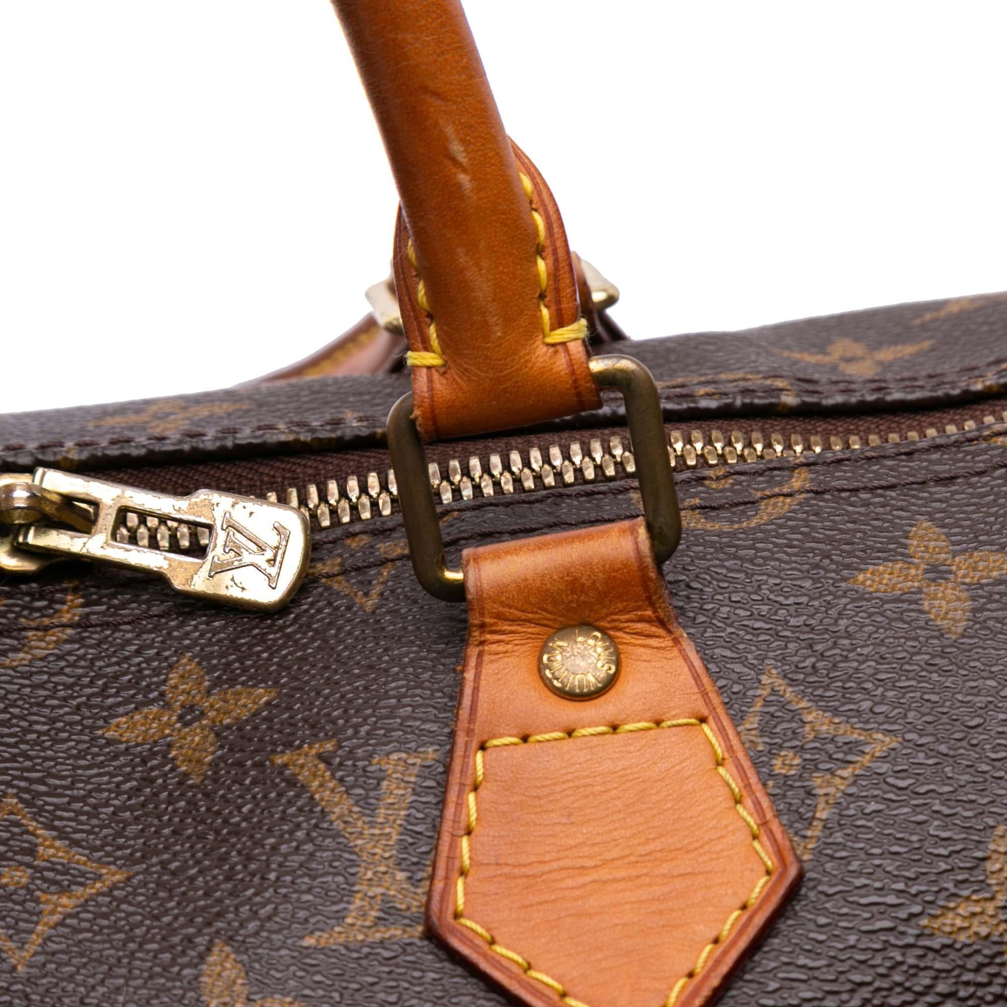 Louis Vuitton Monogram Speedy Bandouliere 35