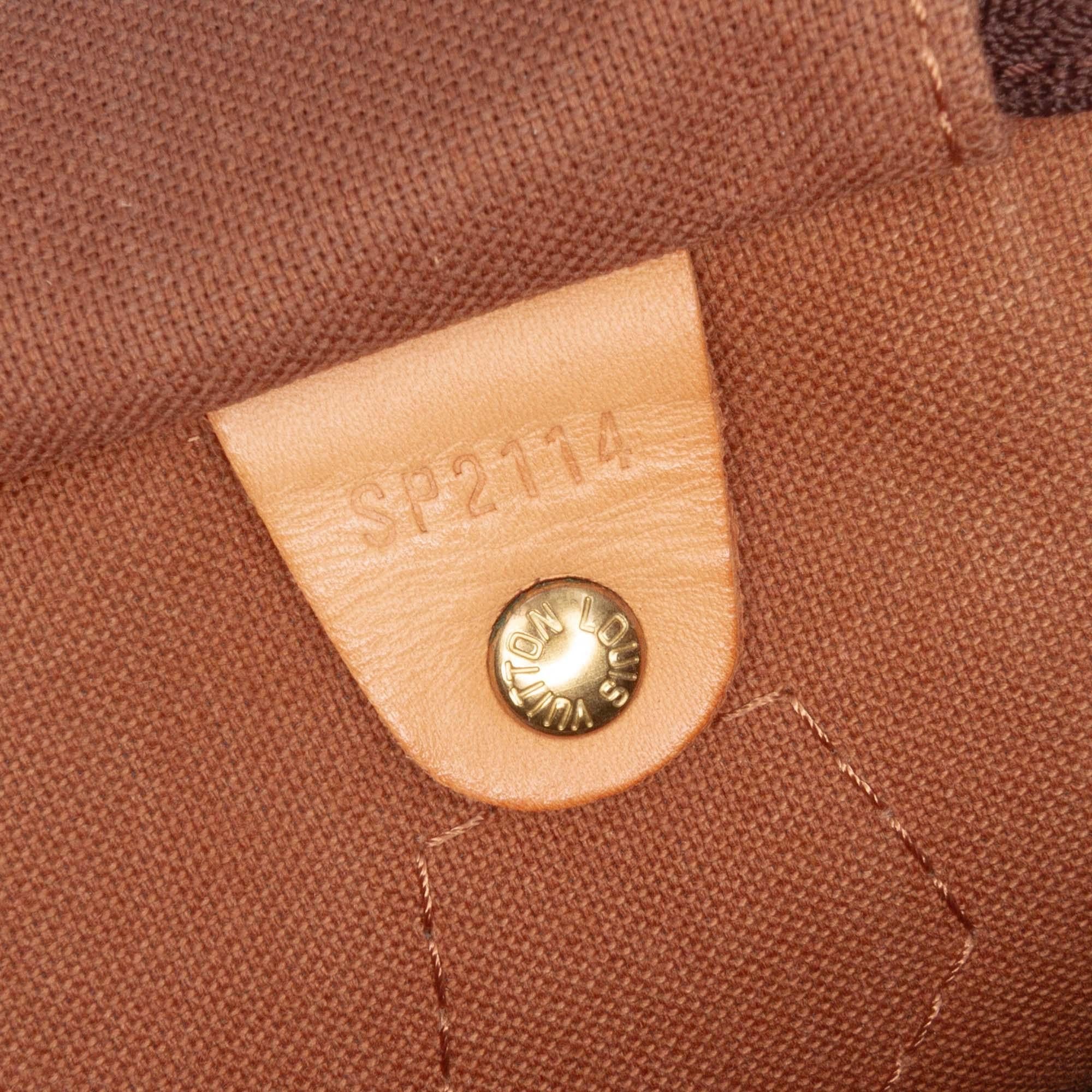 Louis Vuitton Monogram Speedy Bandouliere 35