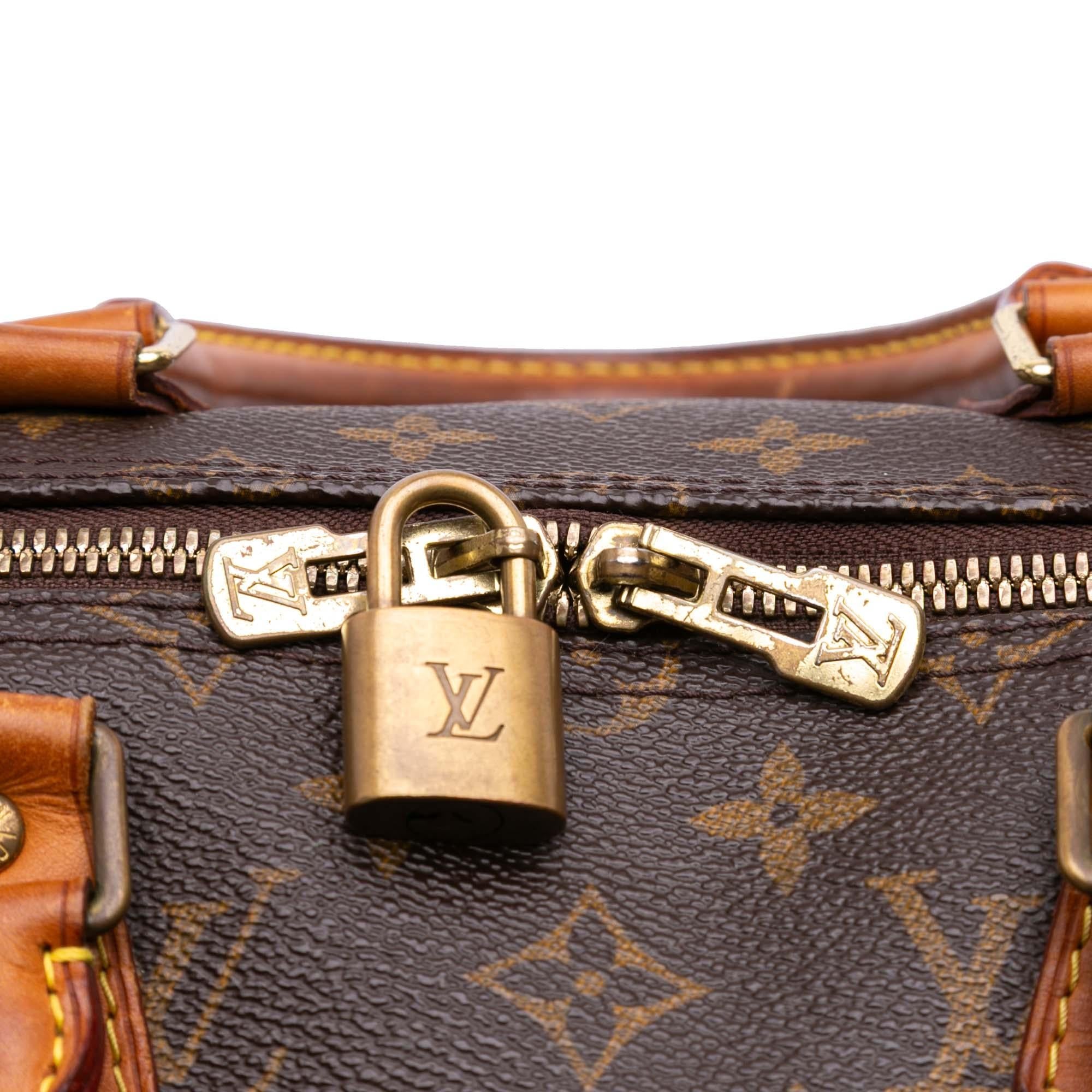 Louis Vuitton Monogram Speedy Bandouliere 35
