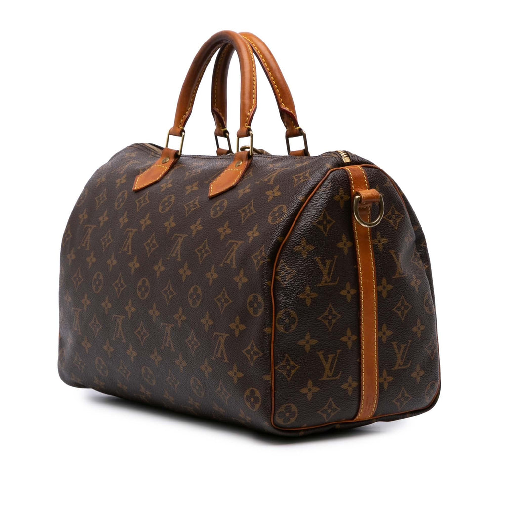Louis Vuitton Monogram Speedy Bandouliere 35