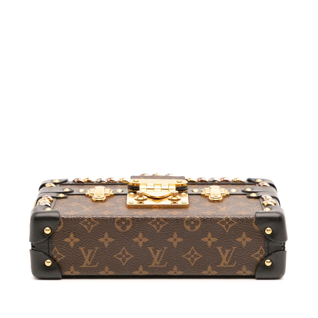 Louis Vuitton Monogram Studded Petite Malle