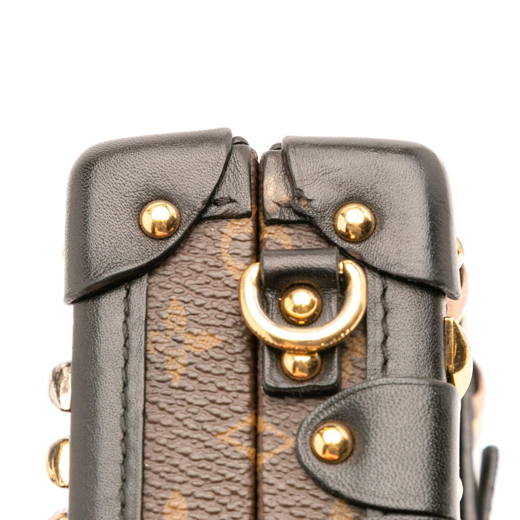 Louis Vuitton Monogram Studded Petite Malle