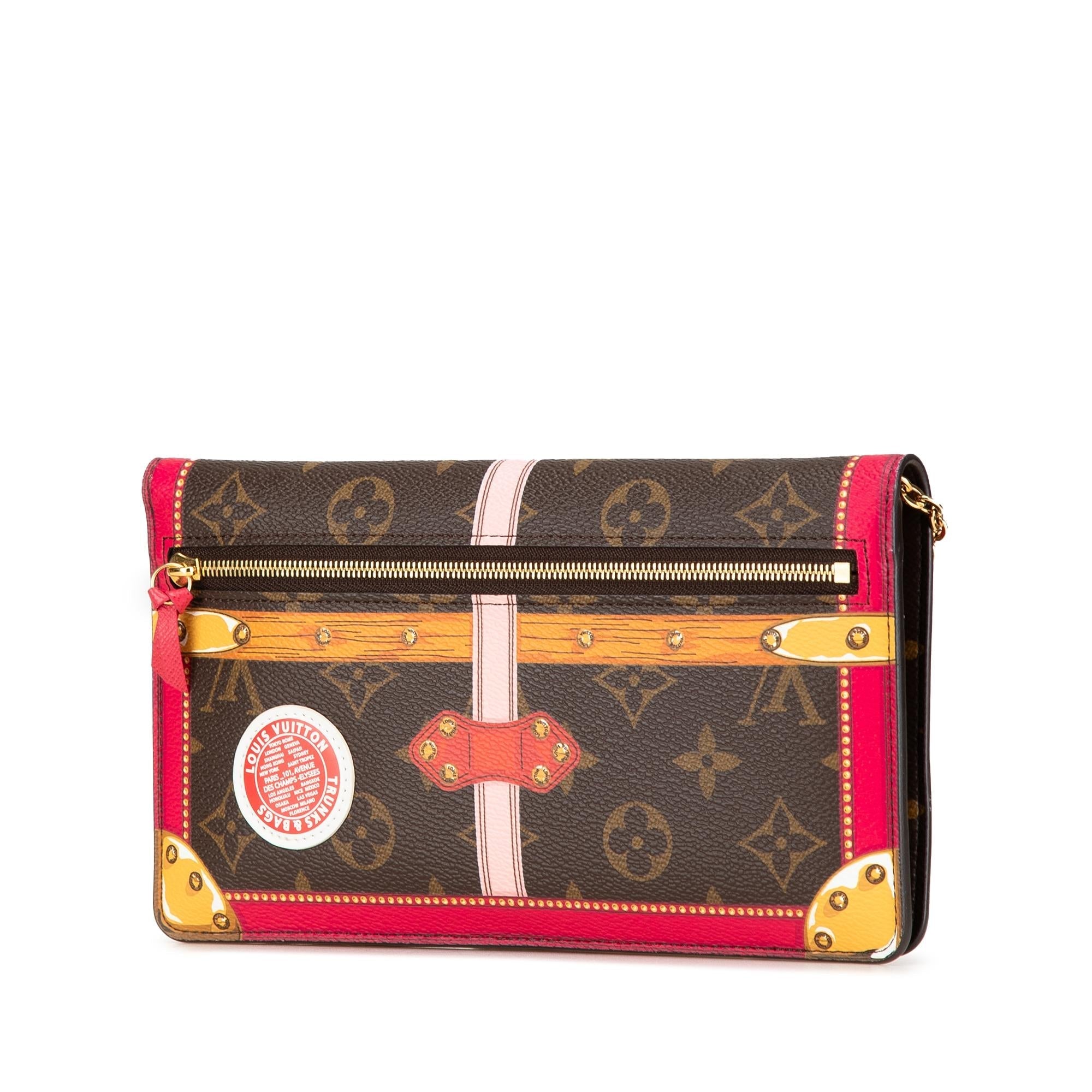 Louis Vuitton Monogram Summer Trunks Pochette