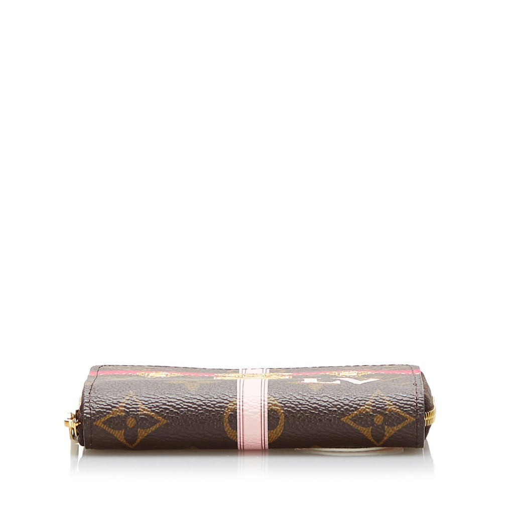 Louis Vuitton Monogram Summer Trunks Zippy Coin Purse (SHG-36924)