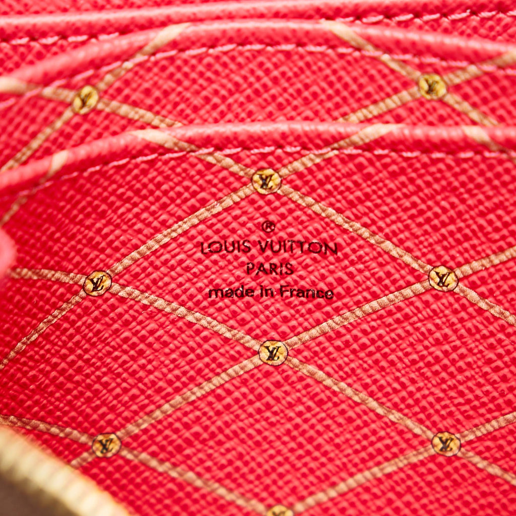 Louis Vuitton Monogram Summer Trunks Zippy Coin Purse (SHG-36924)