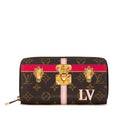 Louis Vuitton Monogram Summer Trunks Zippy Long Wallet (SHG-FjbwDg)
