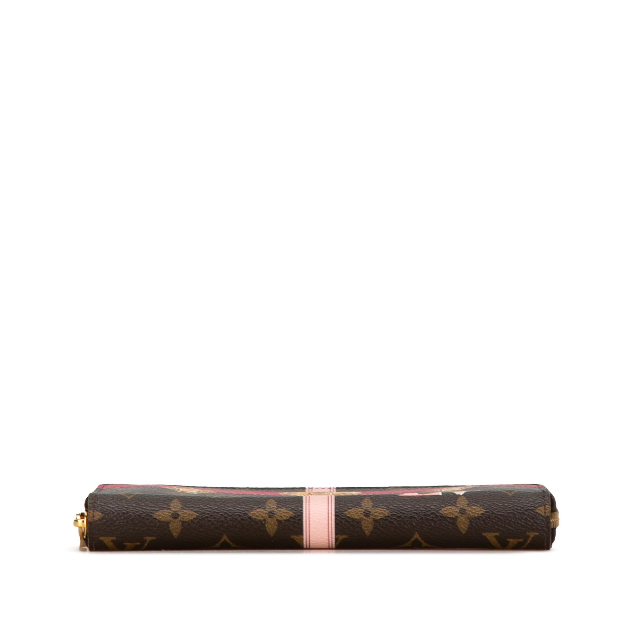 Louis Vuitton Monogram Summer Trunks Zippy Long Wallet