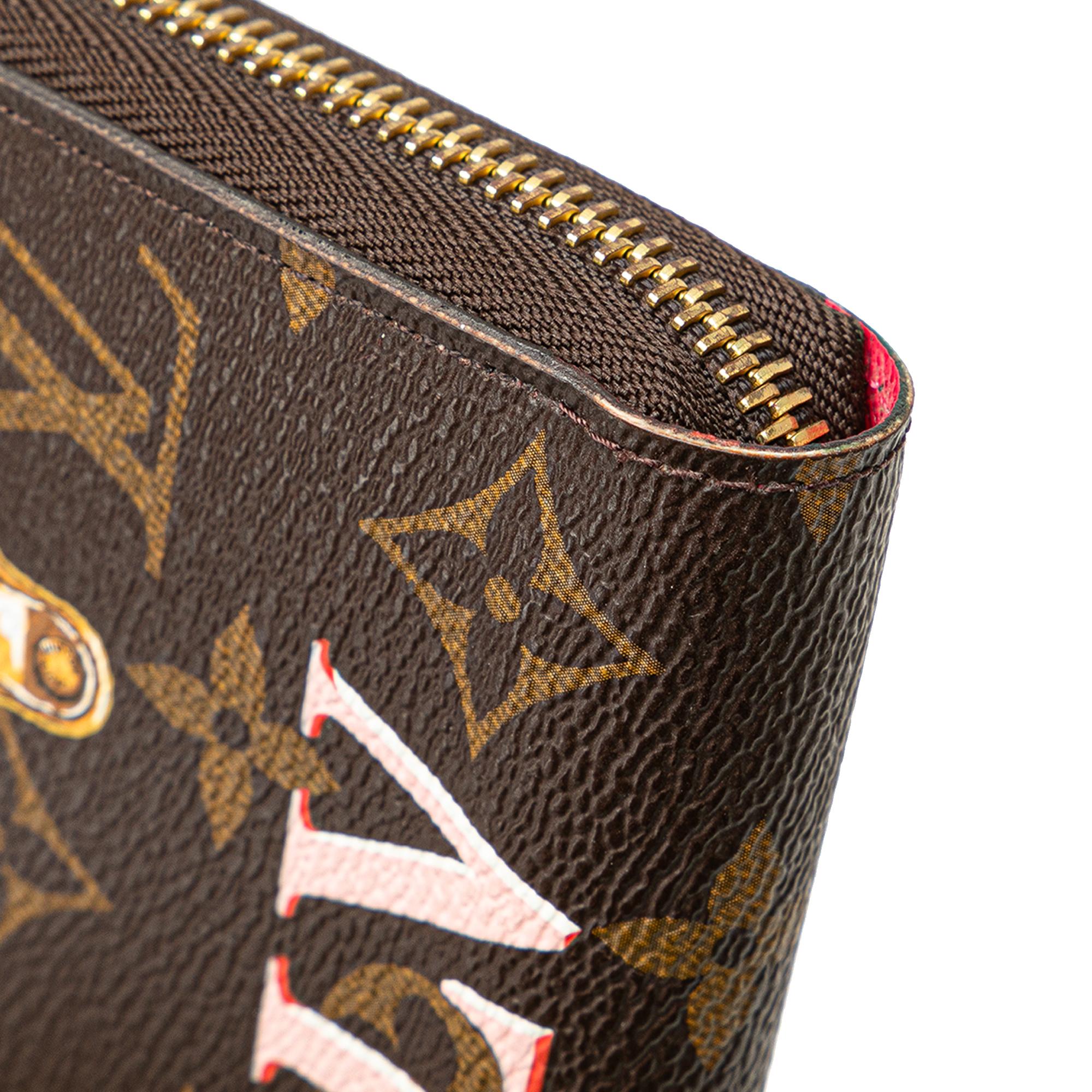 Louis Vuitton Monogram Summer Trunks Zippy Long Wallet