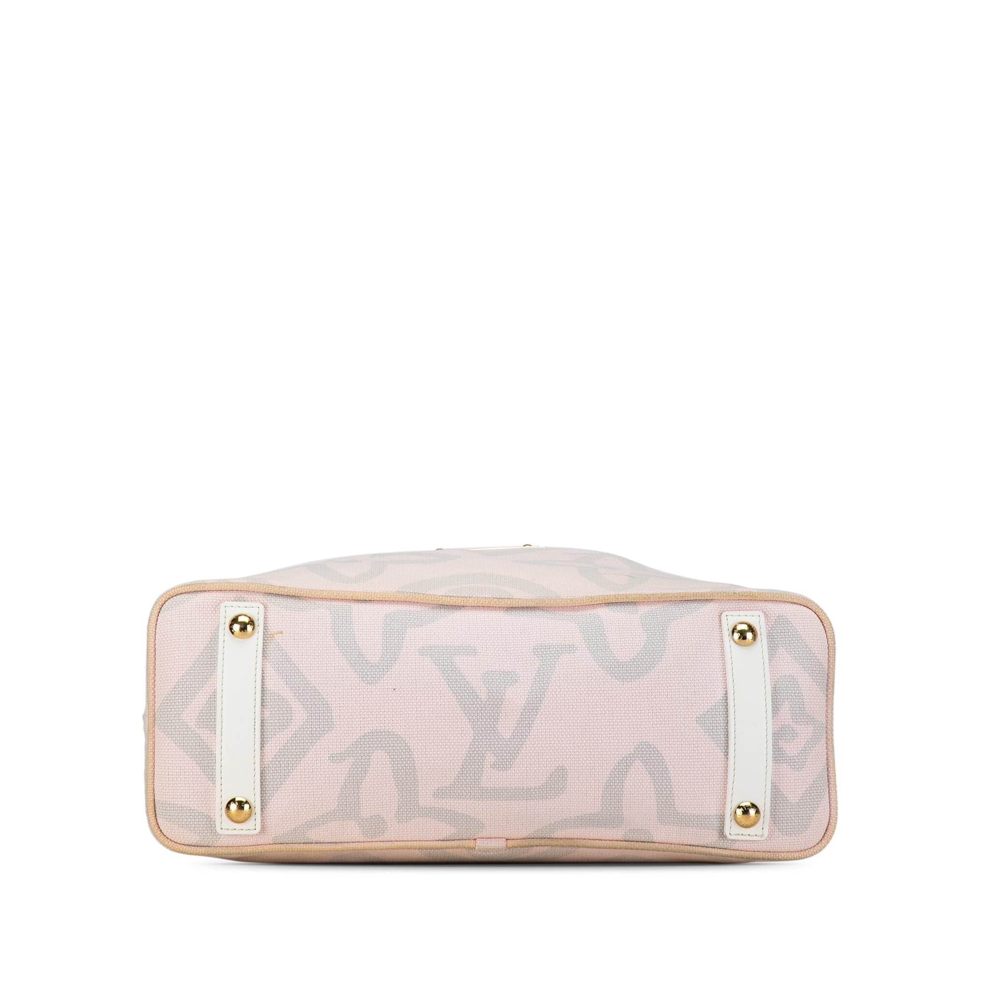 Louis Vuitton Monogram Tahitienne Cabas PM (SHG-aGCLyB)