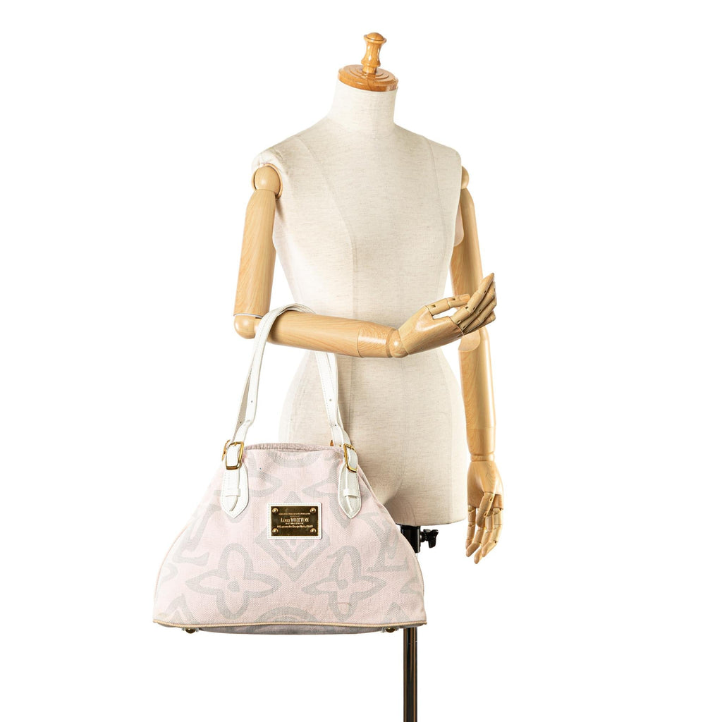 Louis Vuitton Monogram Tahitienne Cabas PM (SHG-aGCLyB)